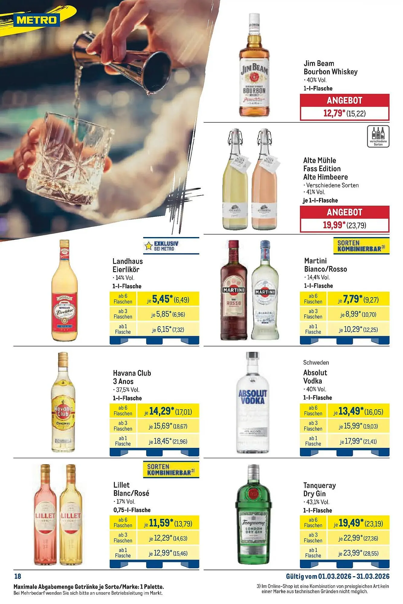 METRO Prospekt von 1. März bis 7. März 2026 - Prospekt seite 18