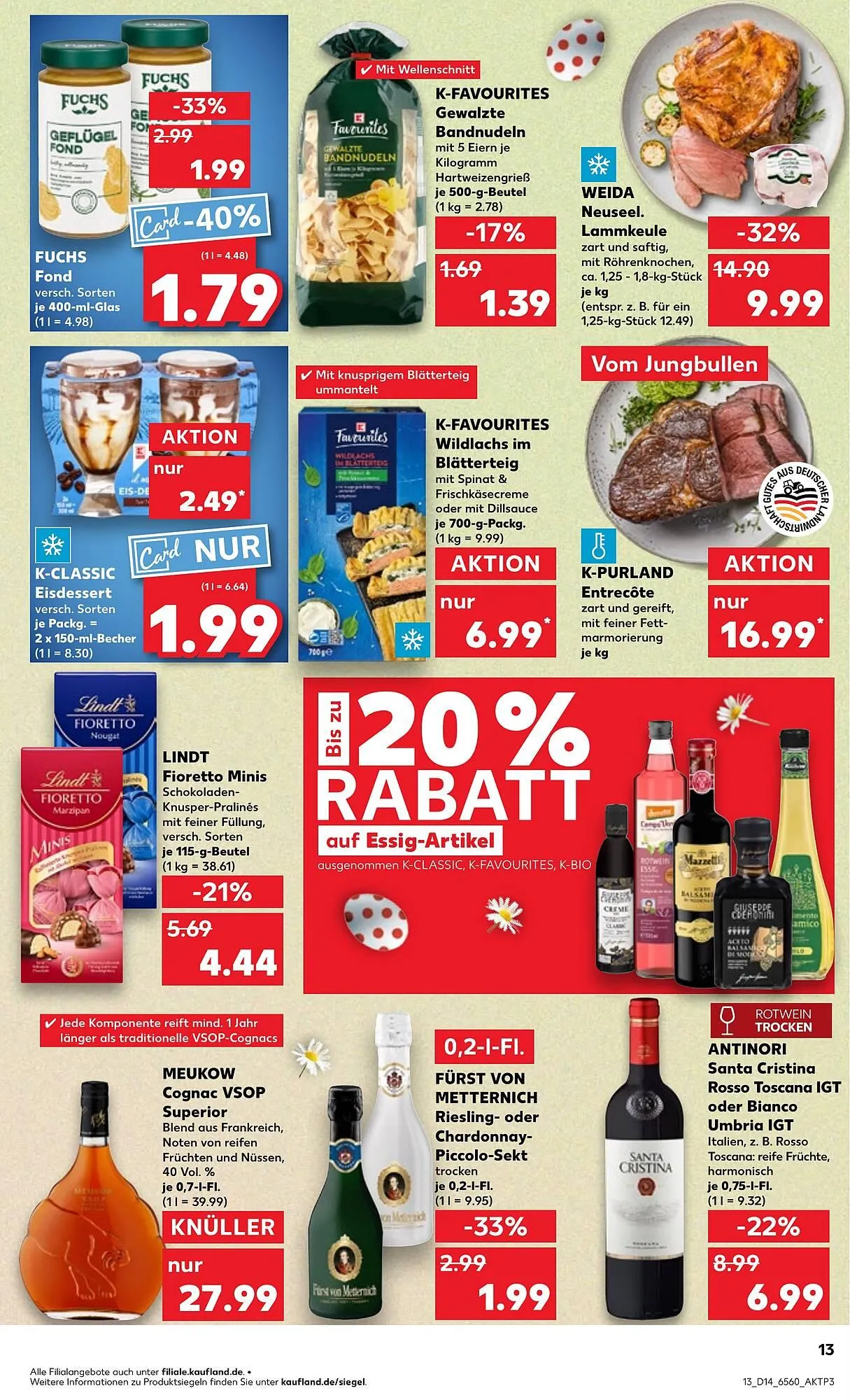Kaufland Prospekt von 3. April bis 9. April 2025 - Prospekt seite 13