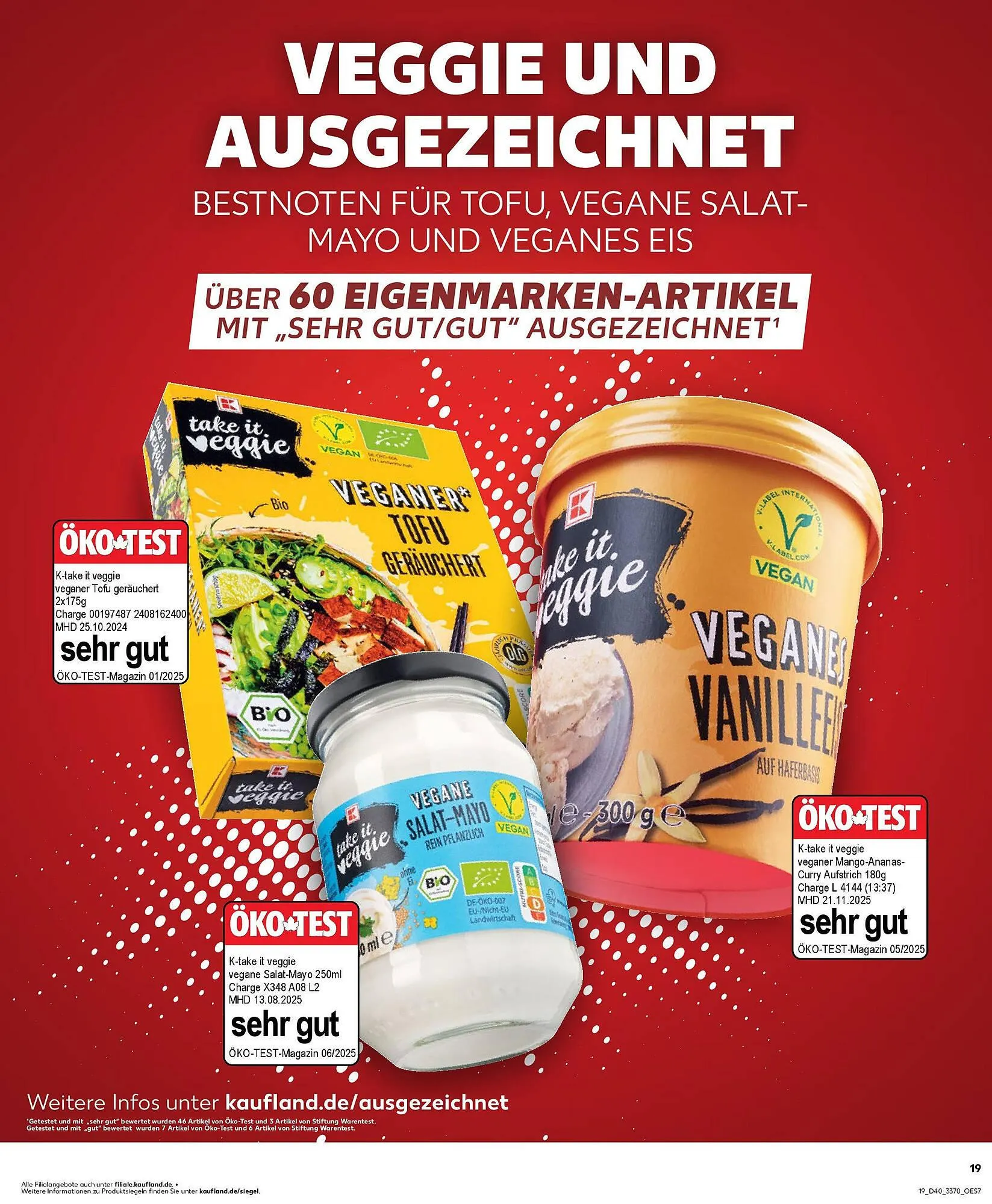 Kaufland Prospekt von 5. Oktober bis 8. Oktober 2025 - Prospekt seite 19