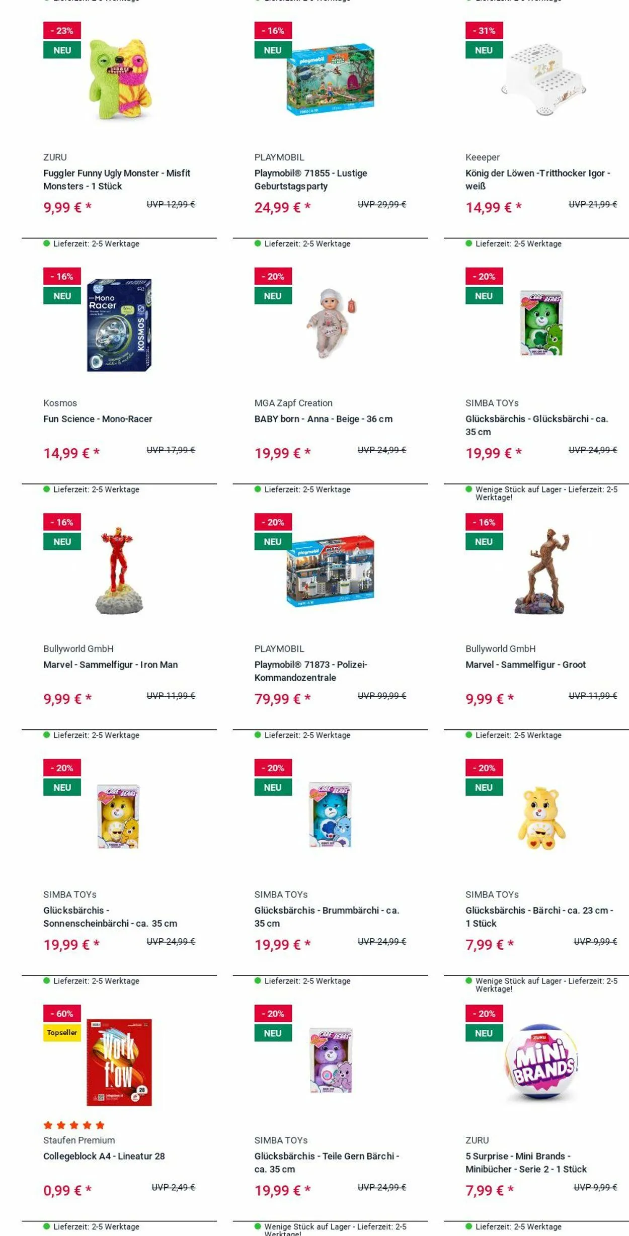 ROFU Kinderland Aktueller Prospekt von 1. September bis 10. September 2025 - Prospekt seite 10