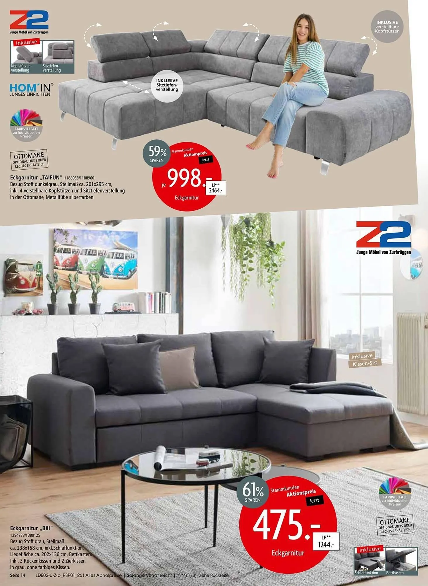 Zurbrüggen Prospekt von 28. Februar bis 28. März 2026 - Prospekt seite 14