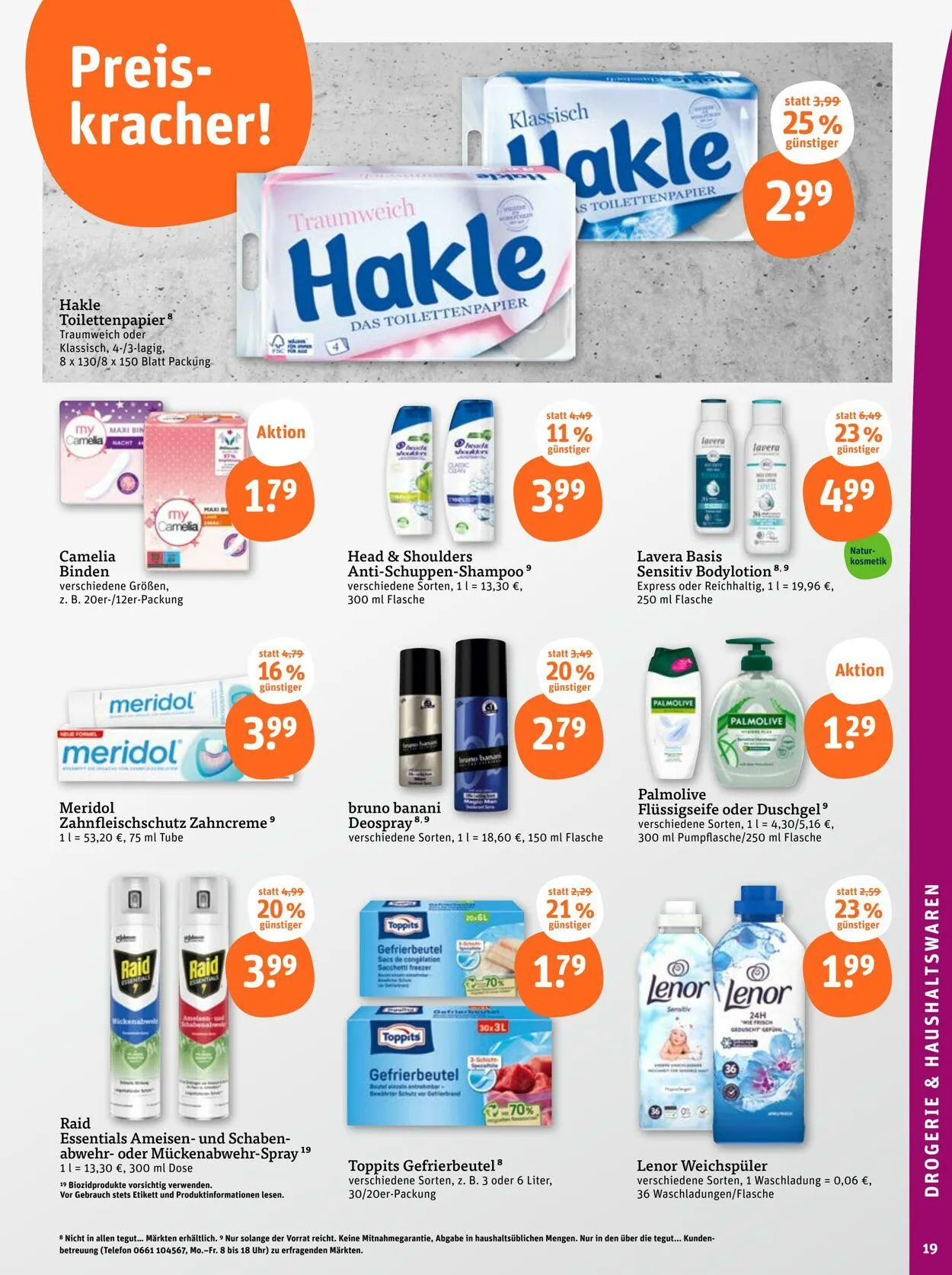 Tegut Aktueller Prospekt von 30. Juni bis 6. Juli 2025 - Prospekt seite 21