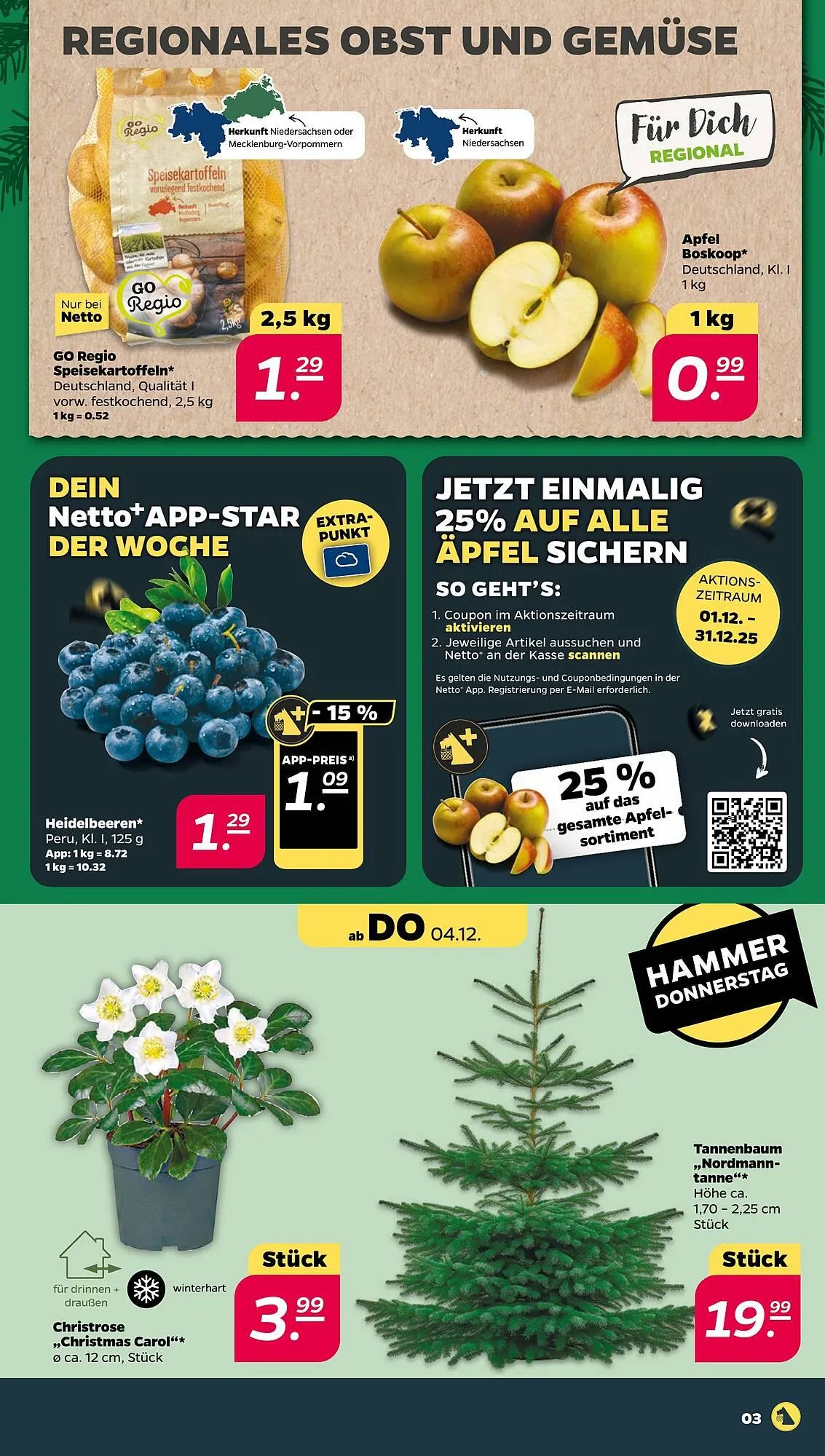 NETTO Prospekt von 1. Dezember bis 6. Dezember 2025 - Prospekt seite 3