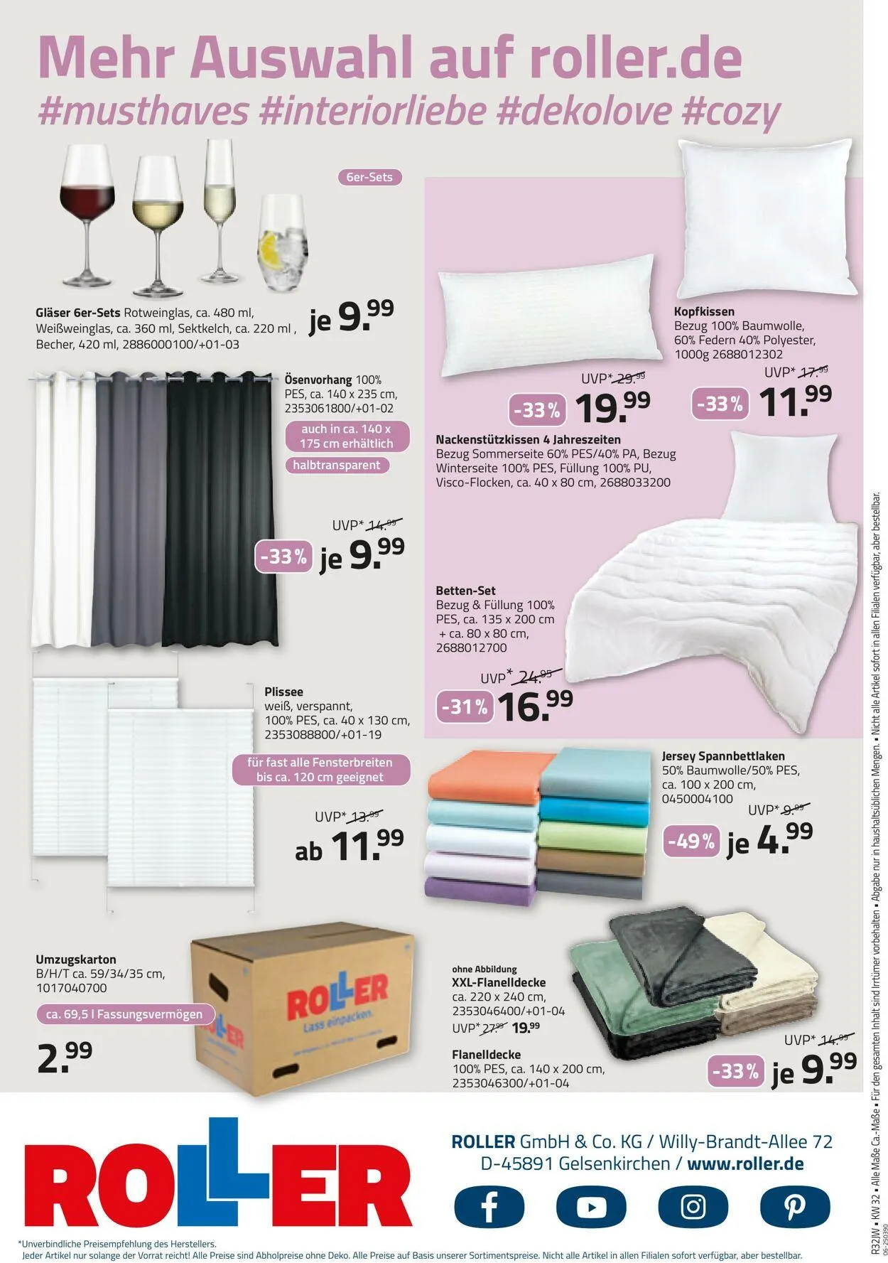 Roller Aktueller Prospekt von 4. August bis 18. August 2025 - Prospekt seite 10