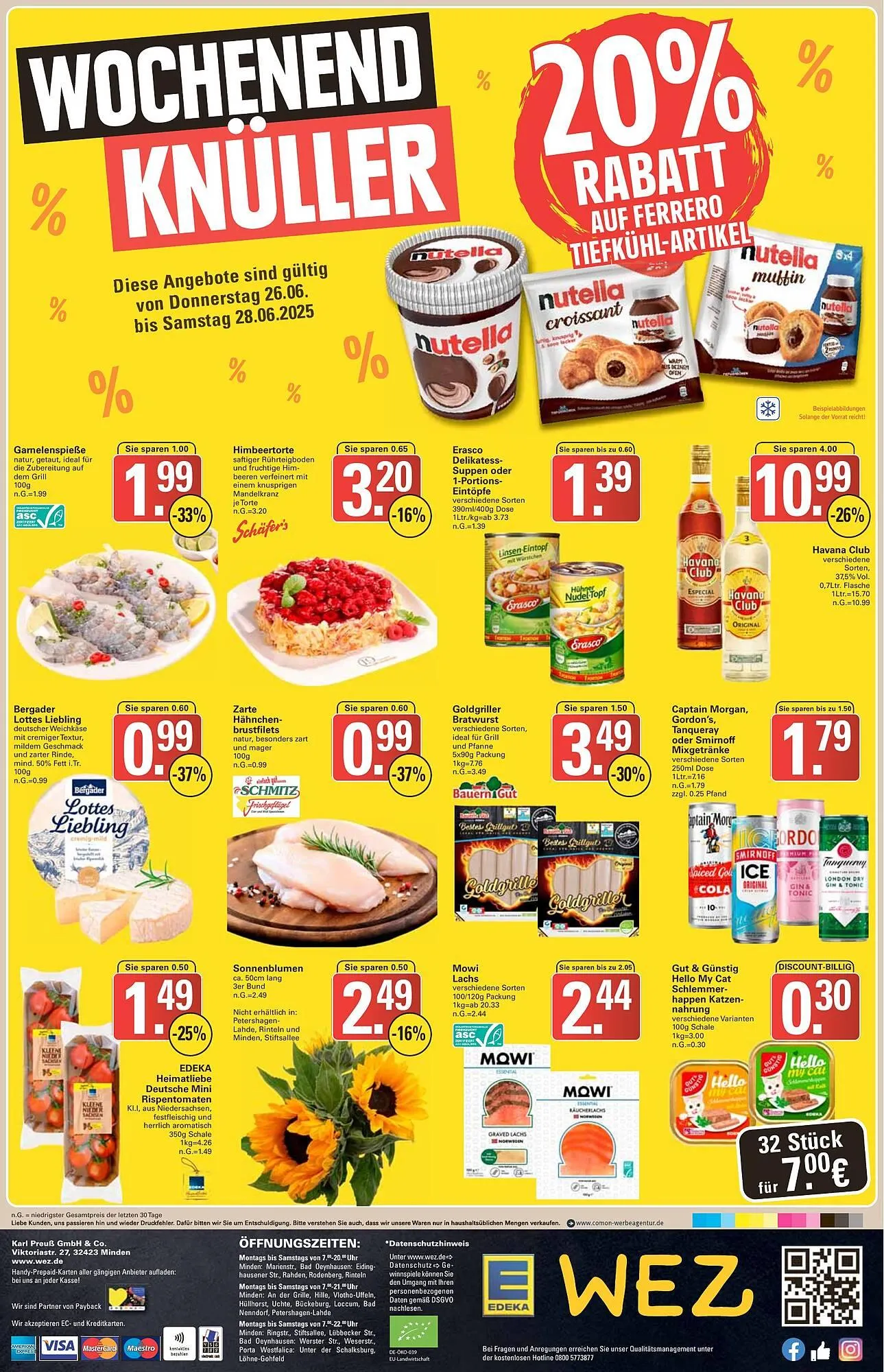 WEZ Prospekt von 23. Juni bis 28. Juni 2025 - Prospekt seite 16