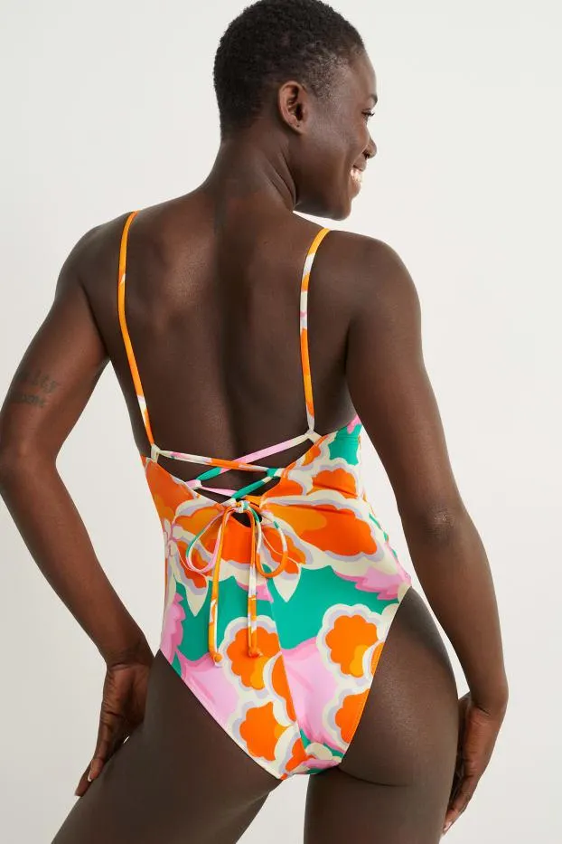 Swimsuit - padded - LYCRA® XTRA LIFE™ - floral