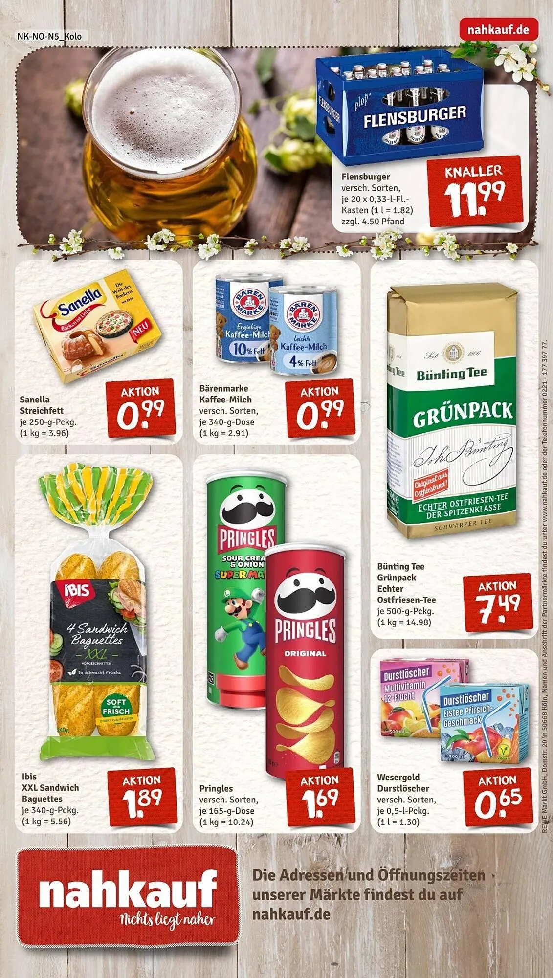 Nahkauf Prospekt von 23. März bis 28. März 2026 - Prospekt seite 12