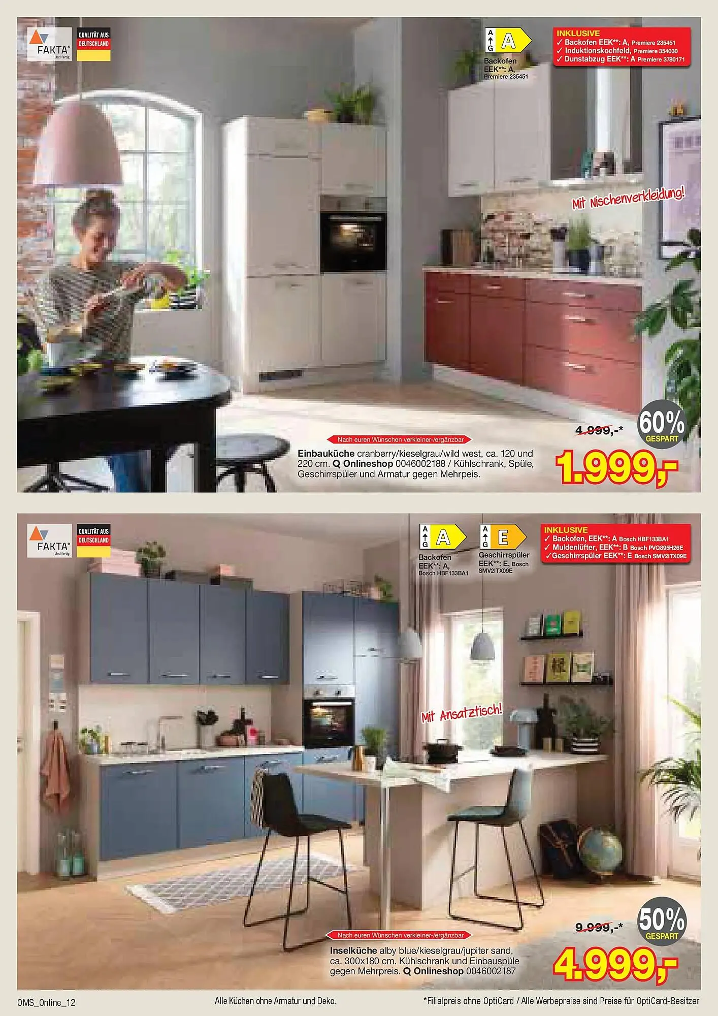 Opti Wohnwelt Prospekt von 21. März bis 1. April 2026 - Prospekt seite 12