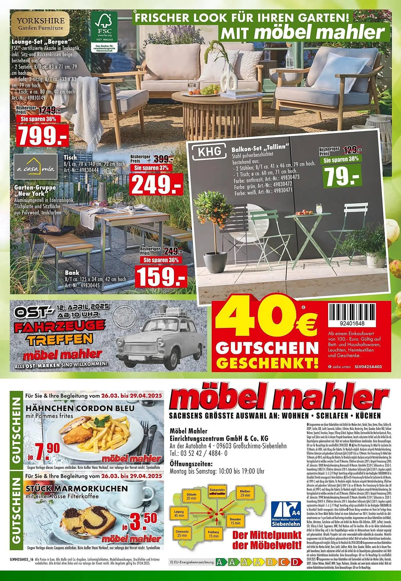 Möbel Mahler Prospekt von 2. April bis 15. April 2025 - Prospekt seite 16
