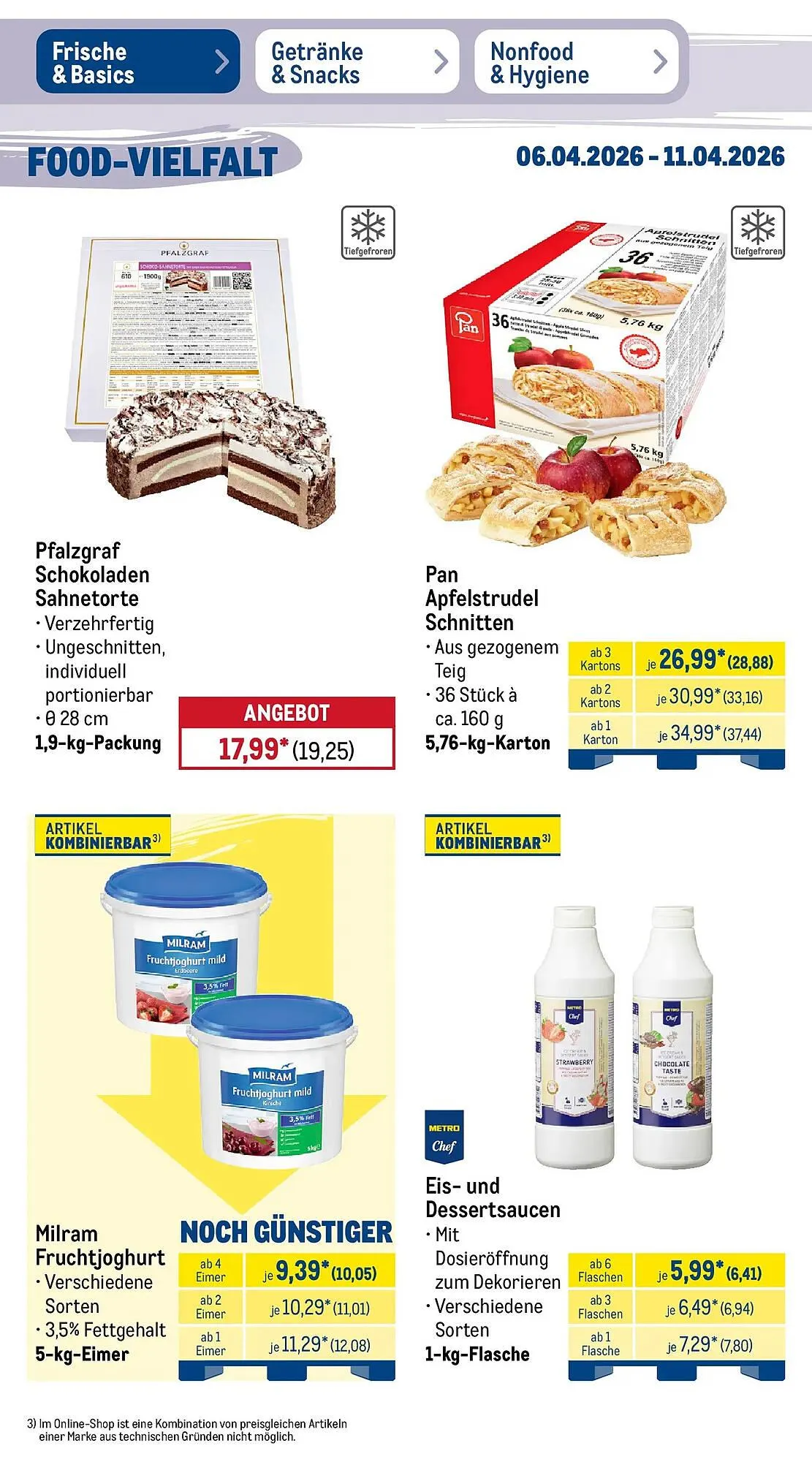 METRO Prospekt von 5. April bis 11. April 2026 - Prospekt seite 22