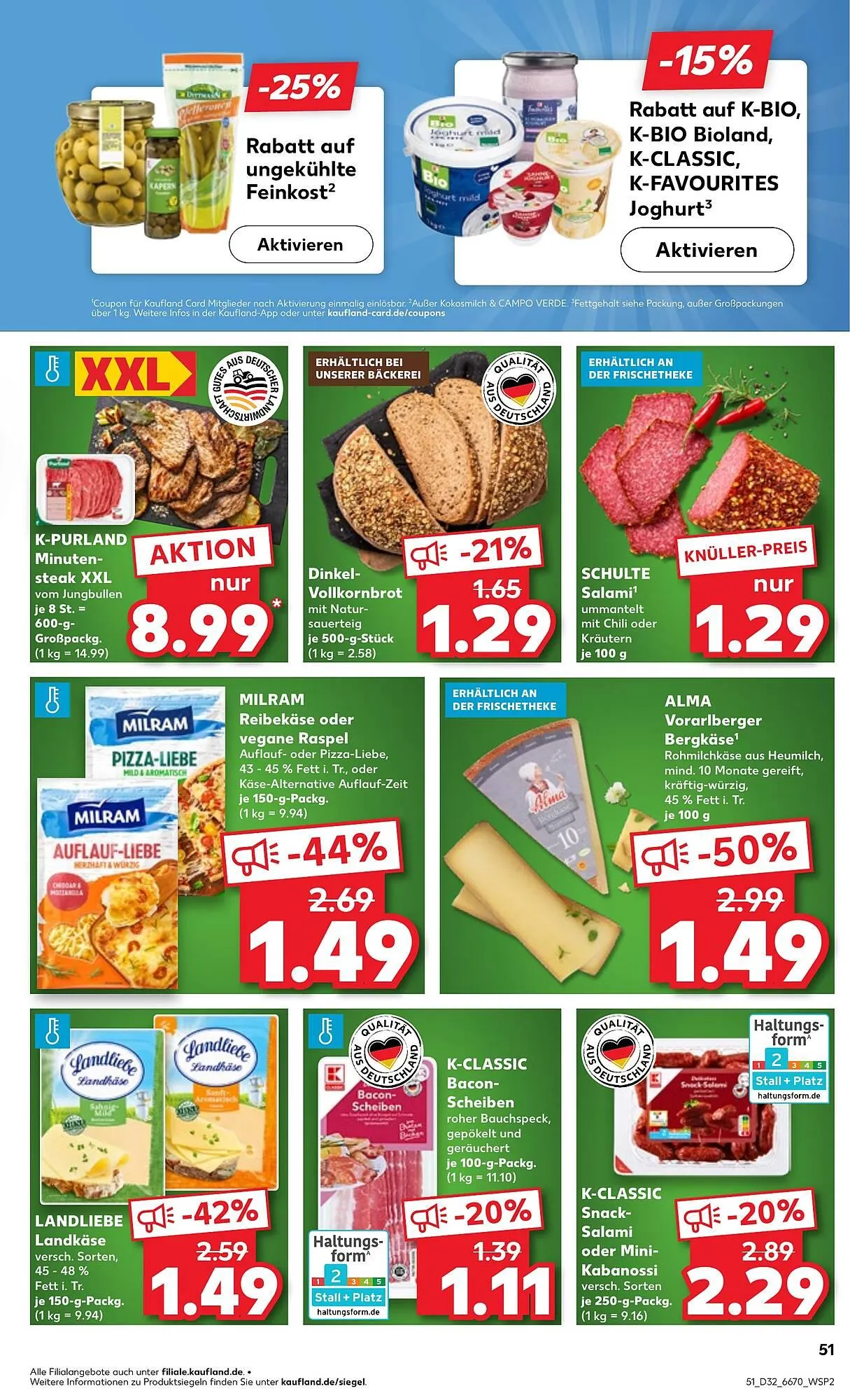 Kaufland Prospekt von 7. August bis 13. August 2025 - Prospekt seite 51