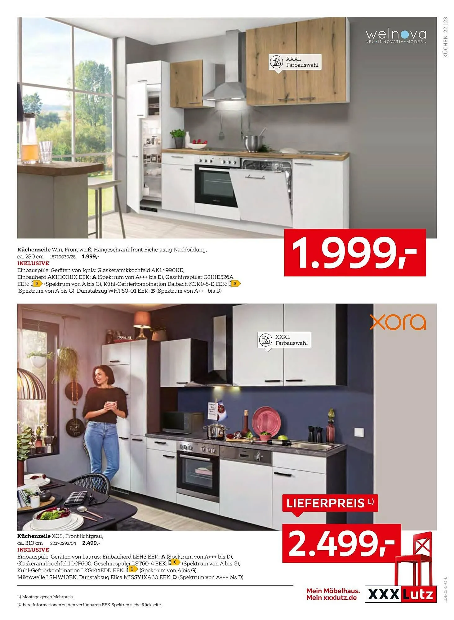 XXXLutz Prospekt von 17. März bis 30. März 2025 - Prospekt seite 23