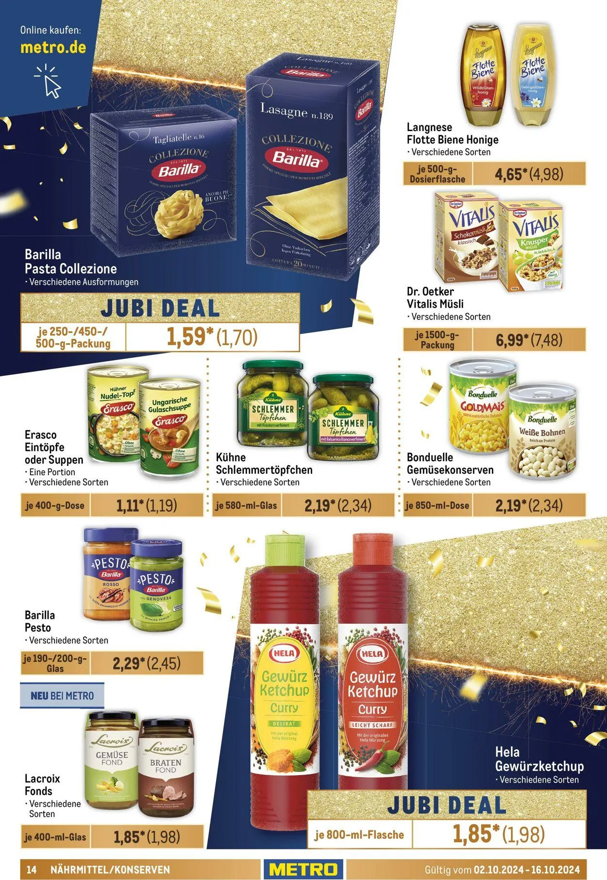 Metro Aktueller Prospekt von 1. Mai bis 15. Mai 2025 - Prospekt seite 14