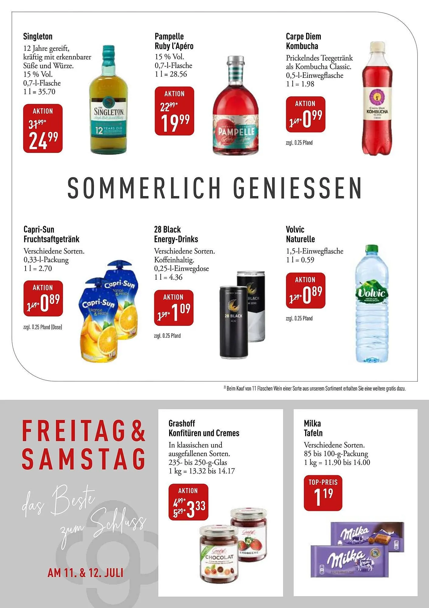 Galeria Markthalle Prospekt von 7. Juli bis 12. Juli 2025 - Prospekt seite 11