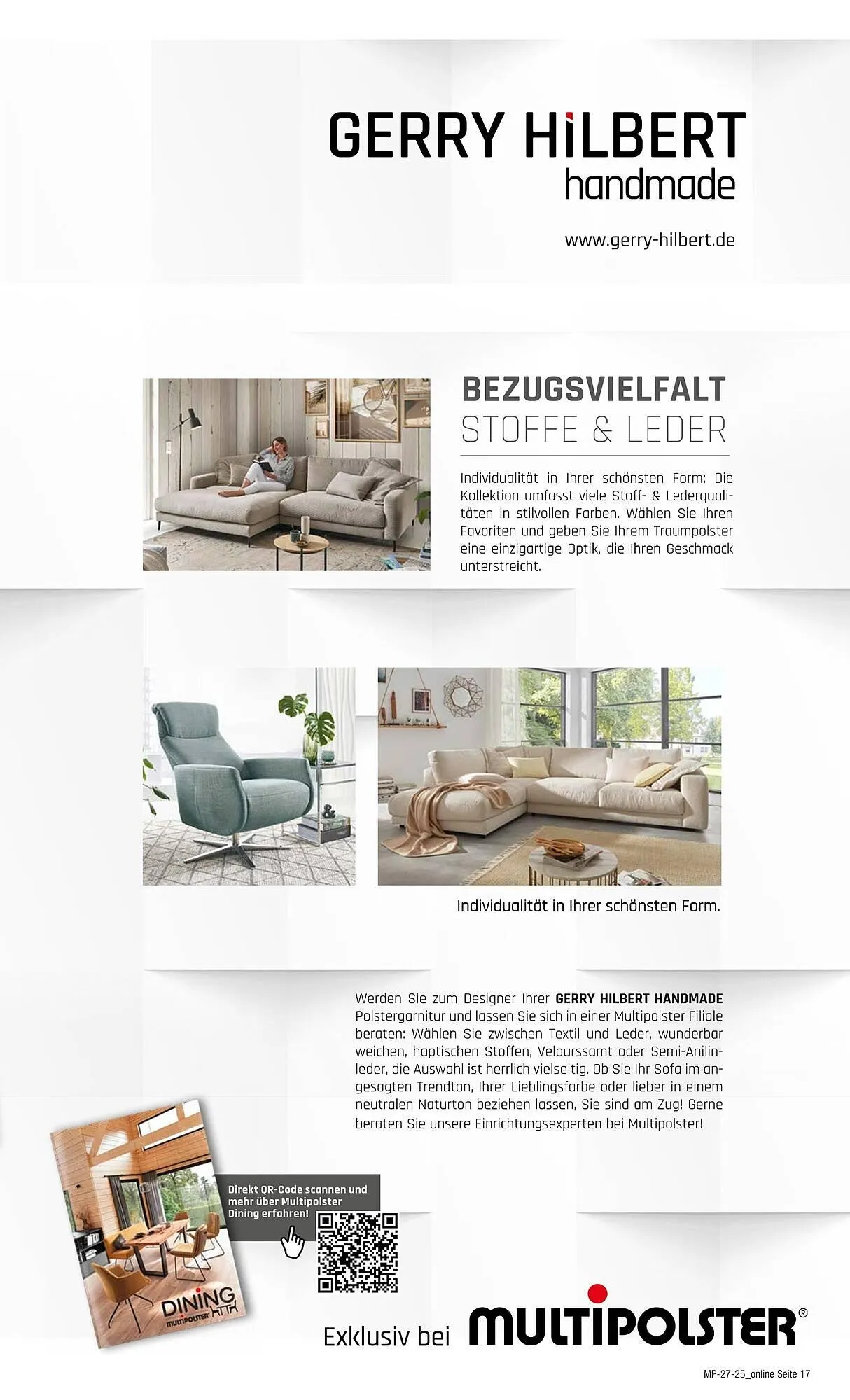 Multipolster Prospekt von 10. Juli bis 2. August 2025 - Prospekt seite 17