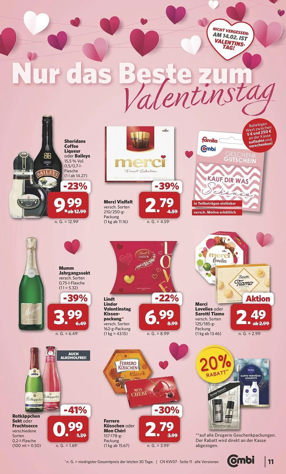 Combi Prospekt von 9. Februar bis 14. Februar 2026 - Prospekt seite 11