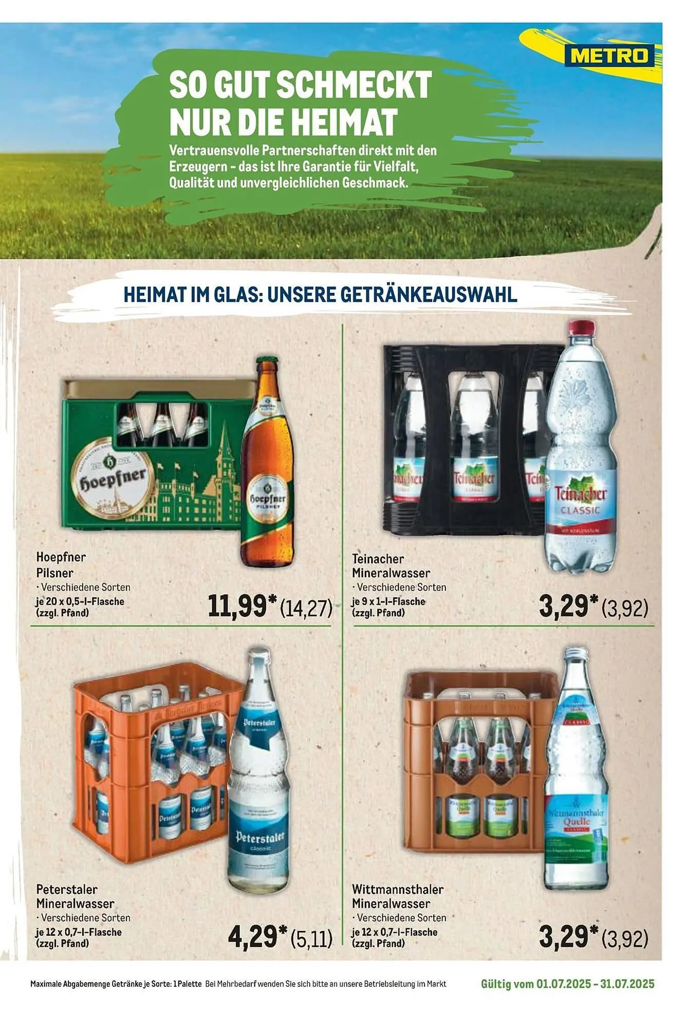 METRO Prospekt von 1. Juli bis 31. Juli 2025 - Prospekt seite 91