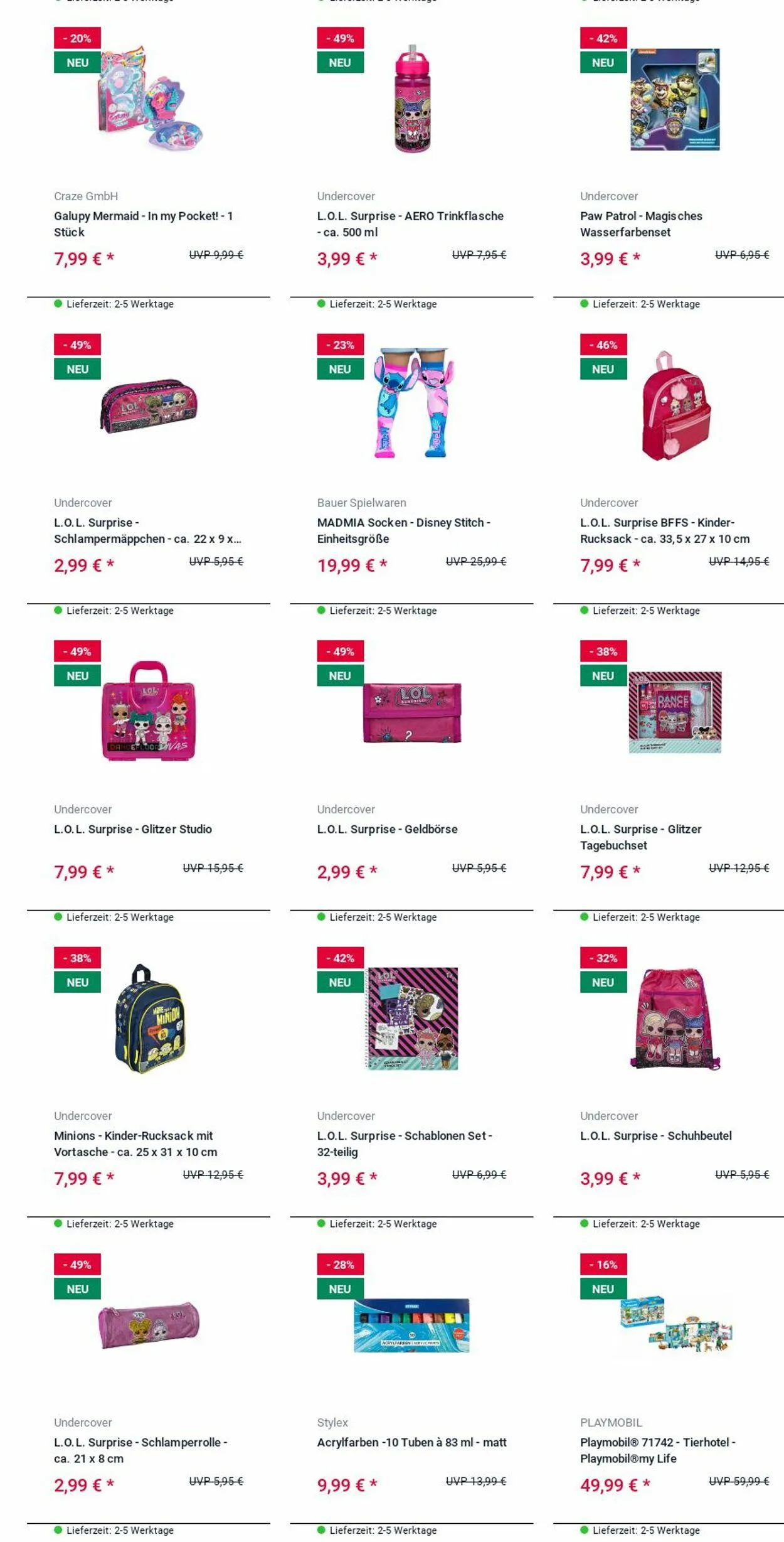 ROFU Kinderland Aktueller Prospekt von 17. März bis 26. März 2025 - Prospekt seite 16