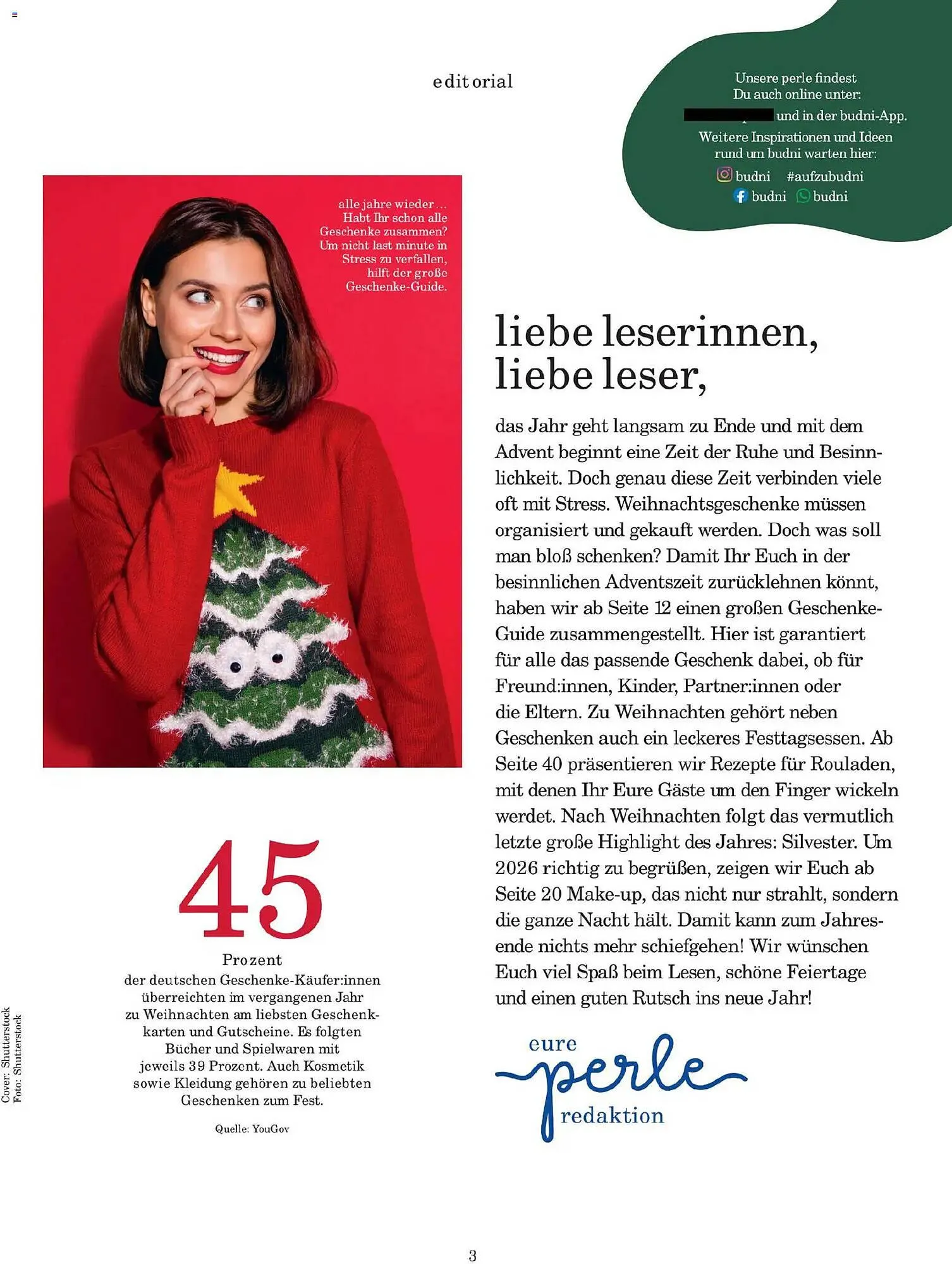 Budni Prospekt von 1. November bis 31. Dezember 2025 - Prospekt seite 3