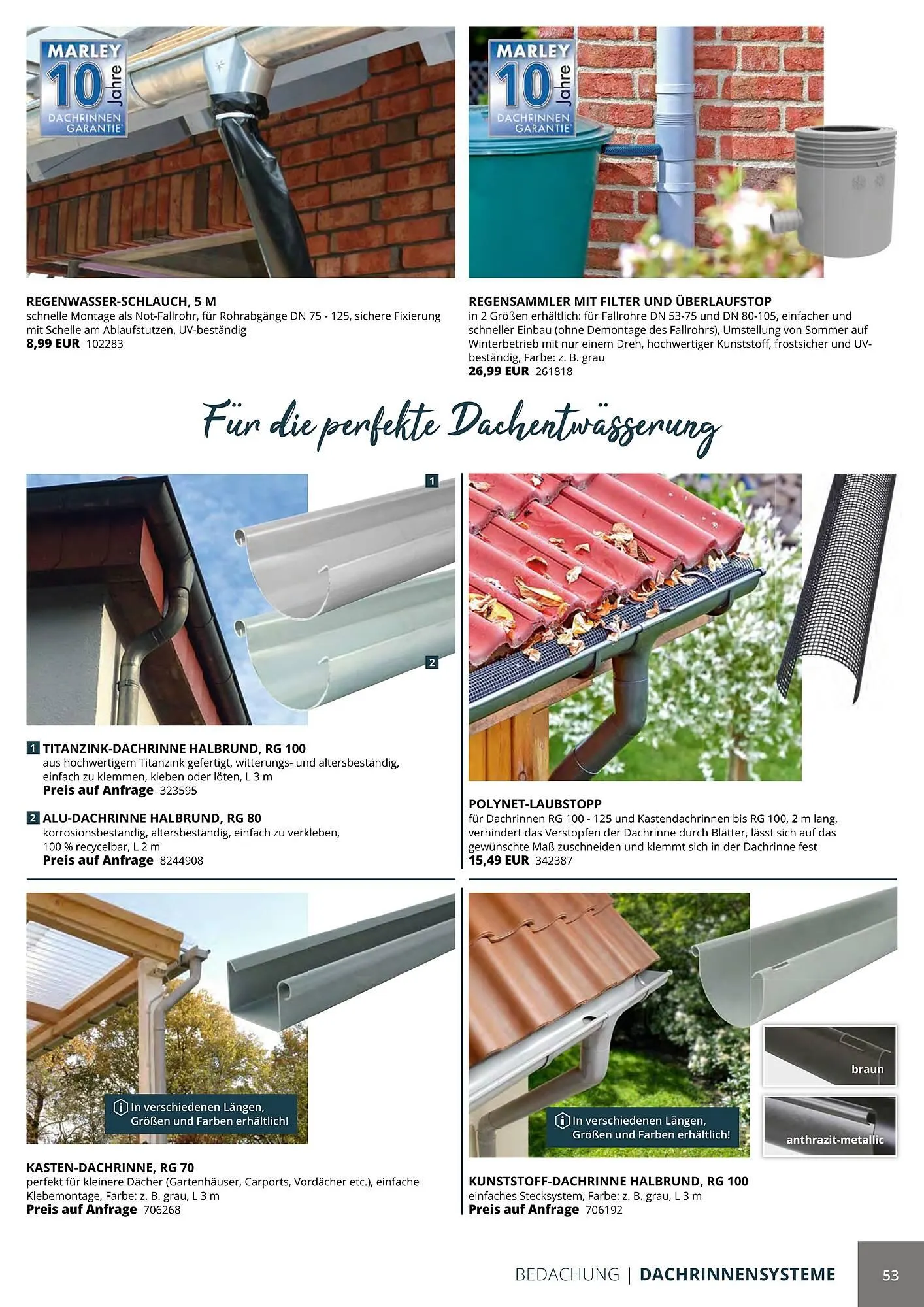 BBM Baumarkt Prospekt von 20. April bis 31. Dezember 2025 - Prospekt seite 53