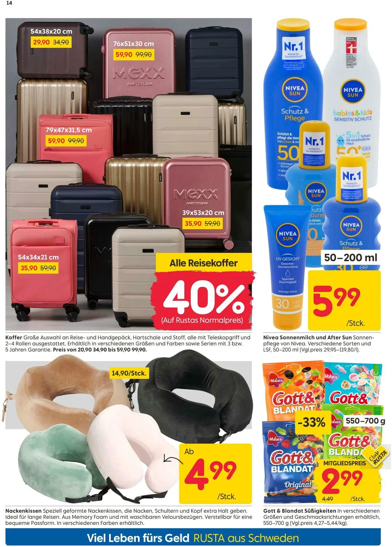 Rusta von 2. Juni bis 16. Juni 2025 - Prospekt seite 14