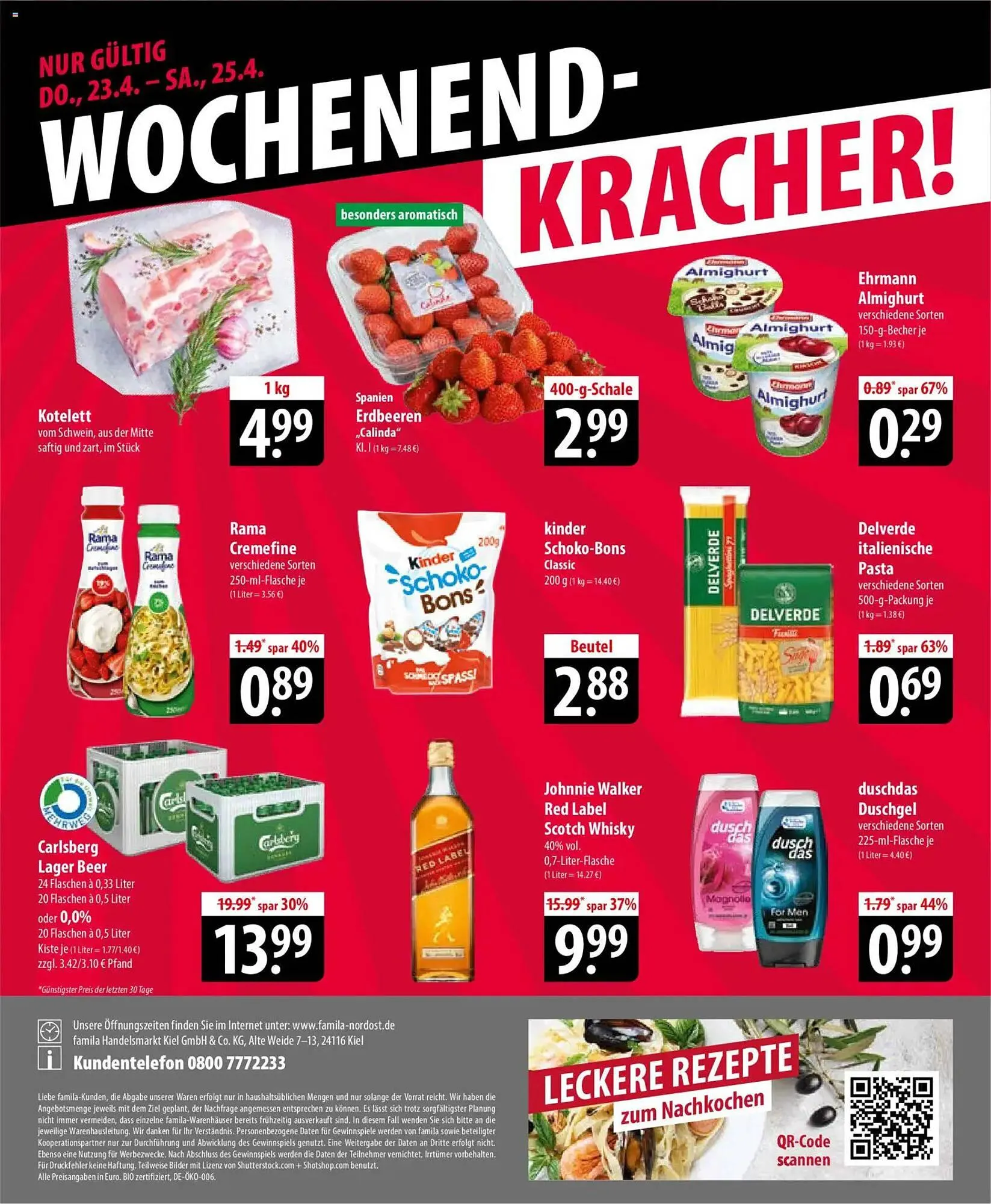 Famila Nord Ost Prospekt von 20. April bis 25. April 2026 - Prospekt seite 24