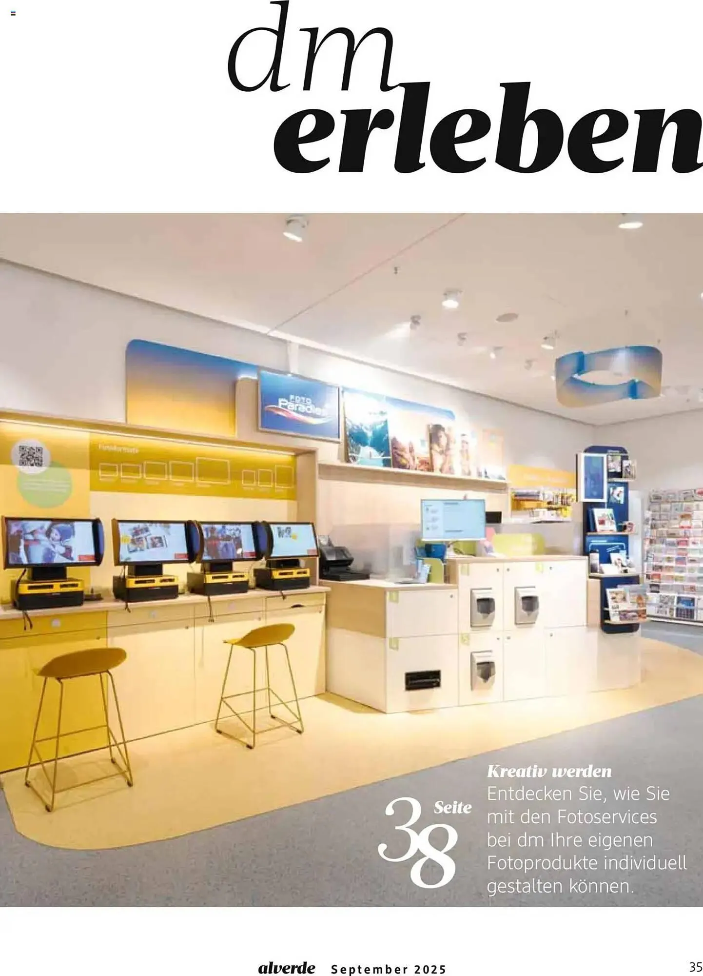 dm drogerie Magazin von 1. September bis 30. September 2025 - Prospekt seite 35