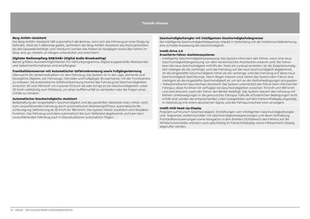 Opel Neuer Grandland von 11. Oktober bis 11. Oktober 2025 - Prospekt seite 12