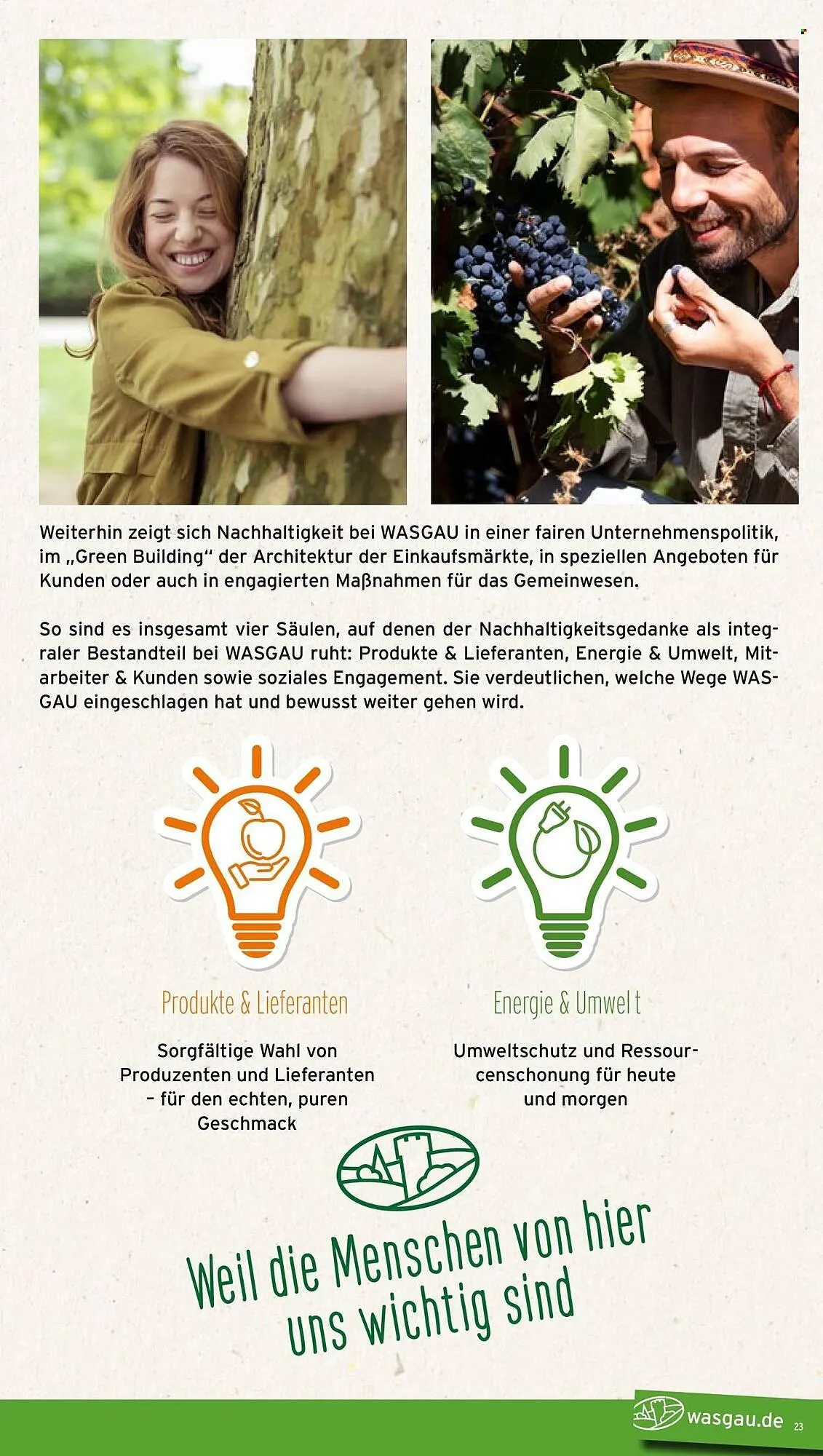 Wasgau Prospekt von 7. April bis 11. April 2026 - Prospekt seite 23