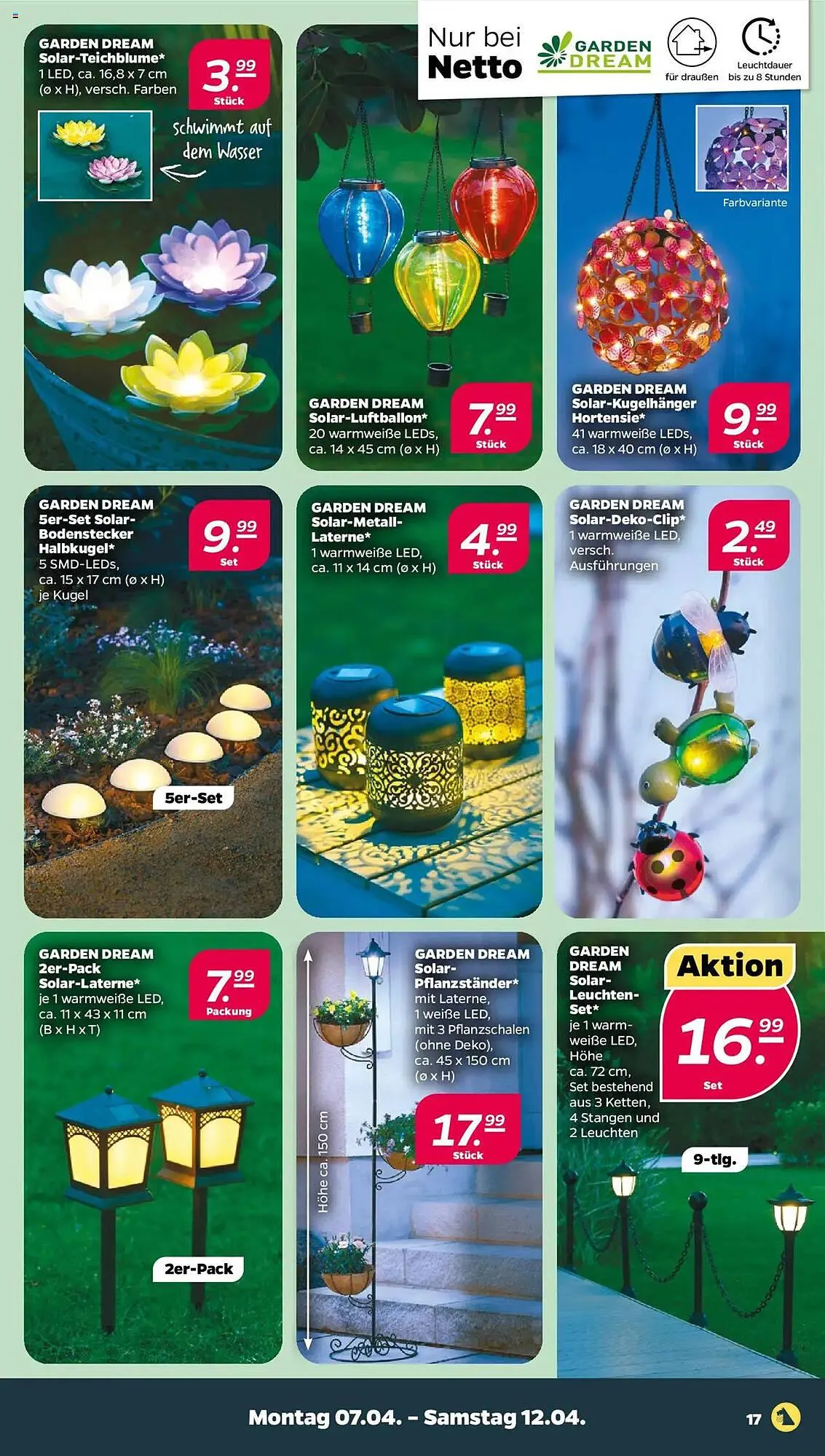 NETTO Prospekt von 7. April bis 12. April 2025 - Prospekt seite 17