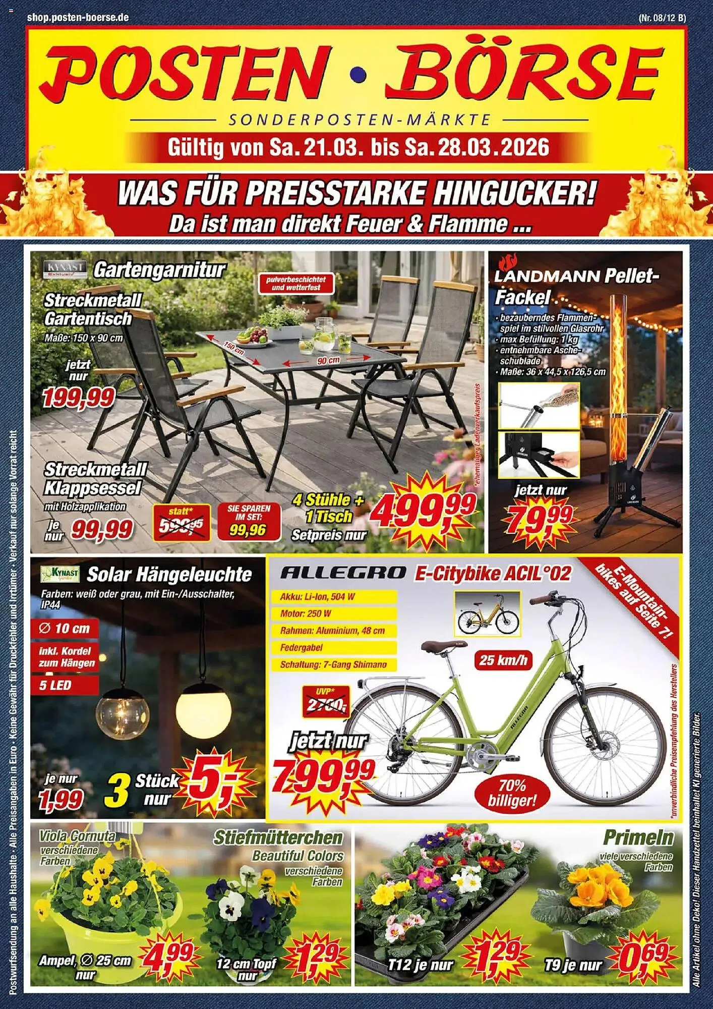 Posten Börse Prospekt von 21. März bis 28. März 2026 - Prospekt seite 1