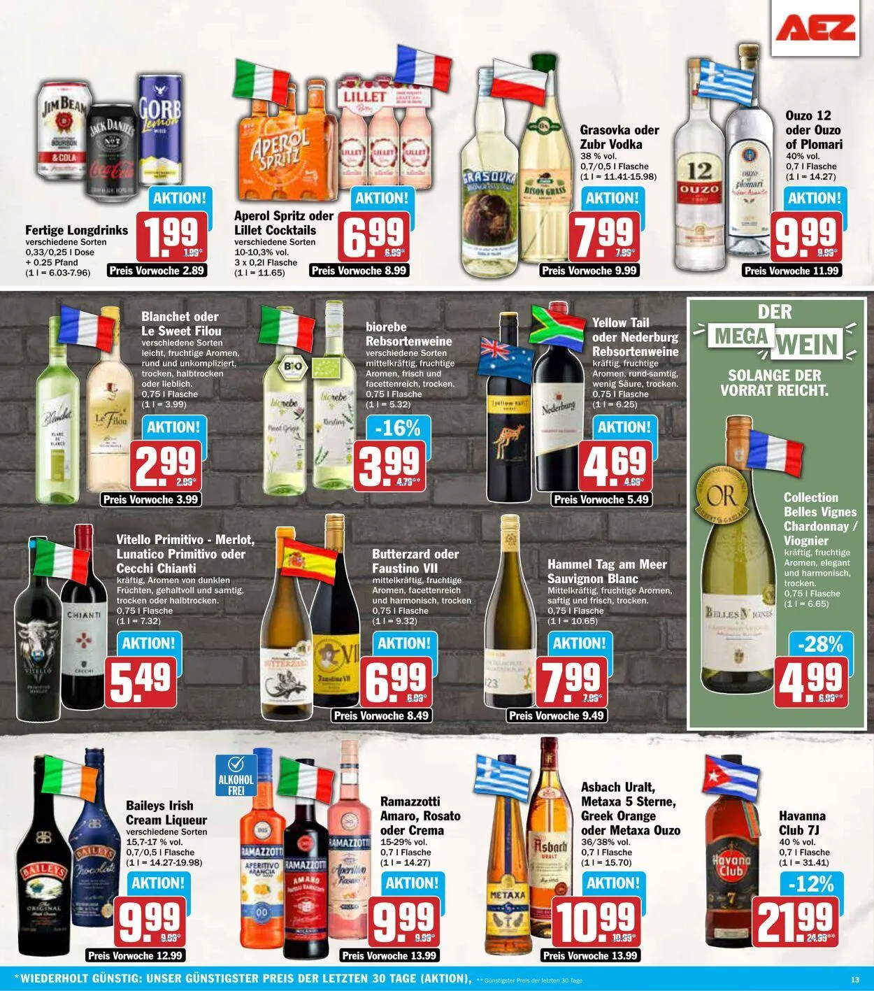 AEZ Aktueller Prospekt von 7. Juli bis 12. Juli 2025 - Prospekt seite 13