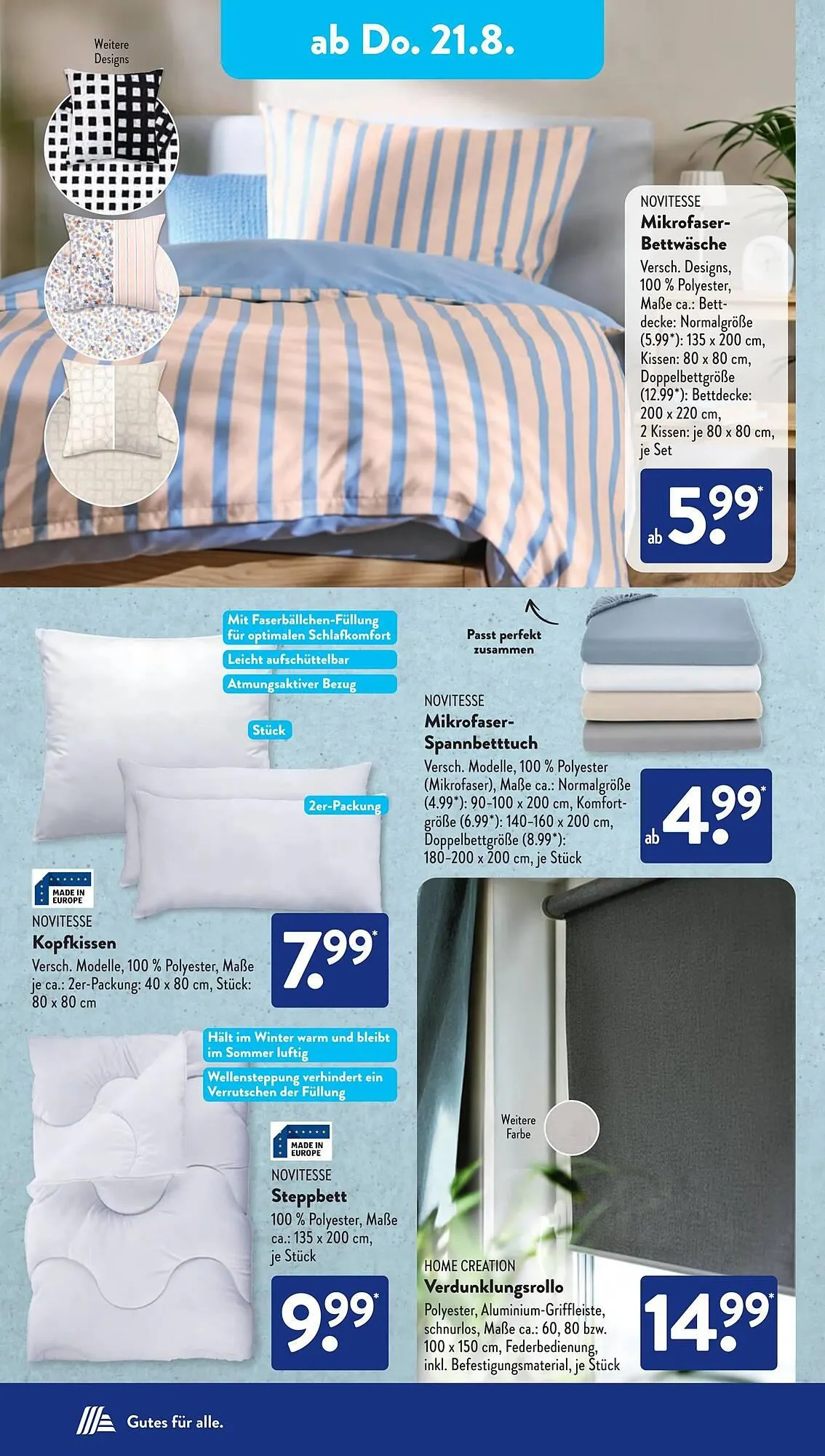 Aldi Süd Prospekt von 18. August bis 24. August 2025 - Prospekt seite 8