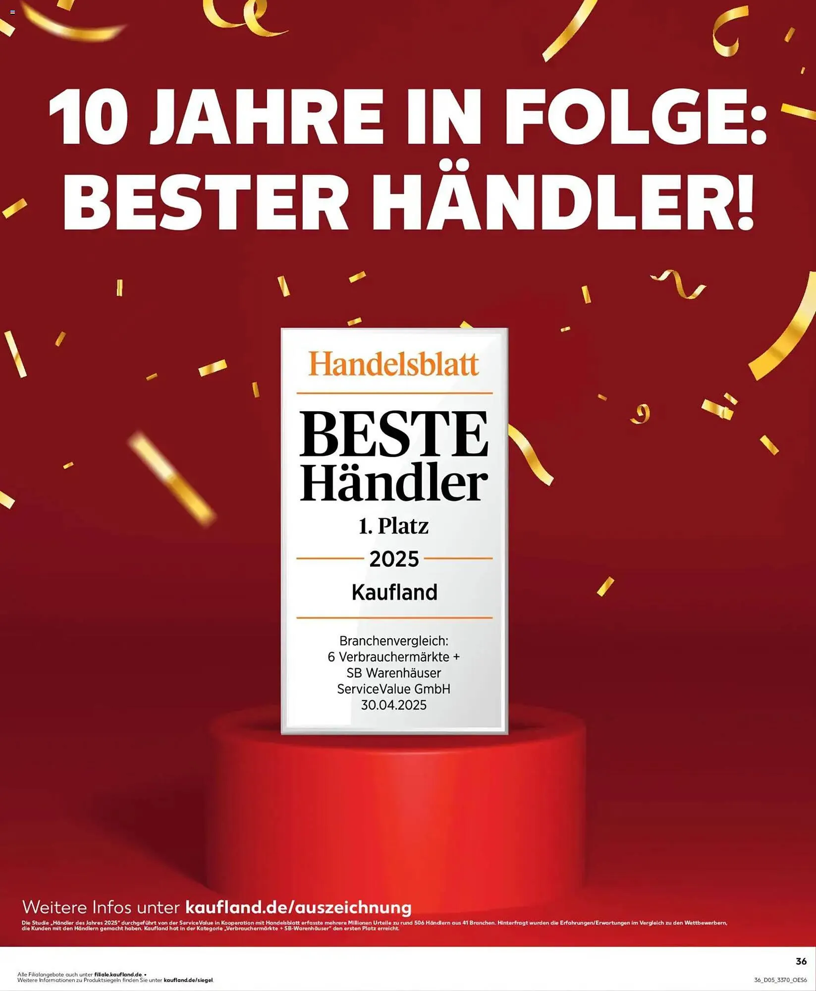 Kaufland Prospekt von 1. Februar bis 4. Februar 2026 - Prospekt seite 36