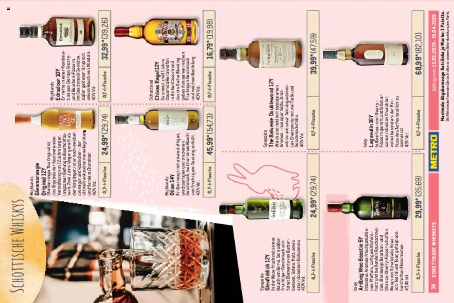 METRO Prospekt von 13. März bis 19. April 2025 - Prospekt seite 34