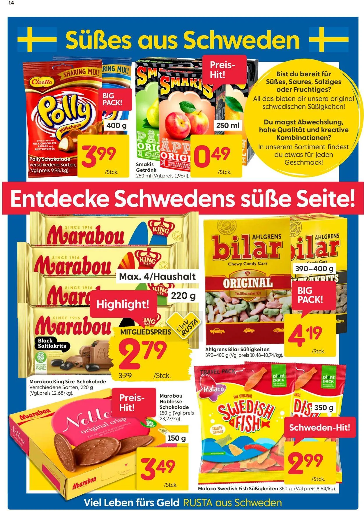 Rusta von 6. Oktober bis 20. Oktober 2025 - Prospekt seite 14