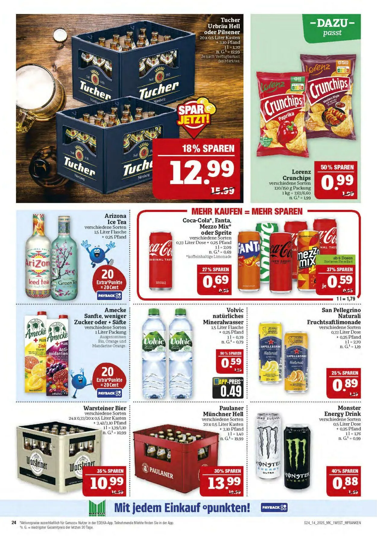 Marktkauf - Nürnberg-Thon Aktueller Prospekt von 31. März bis 5. April 2025 - Prospekt seite 24