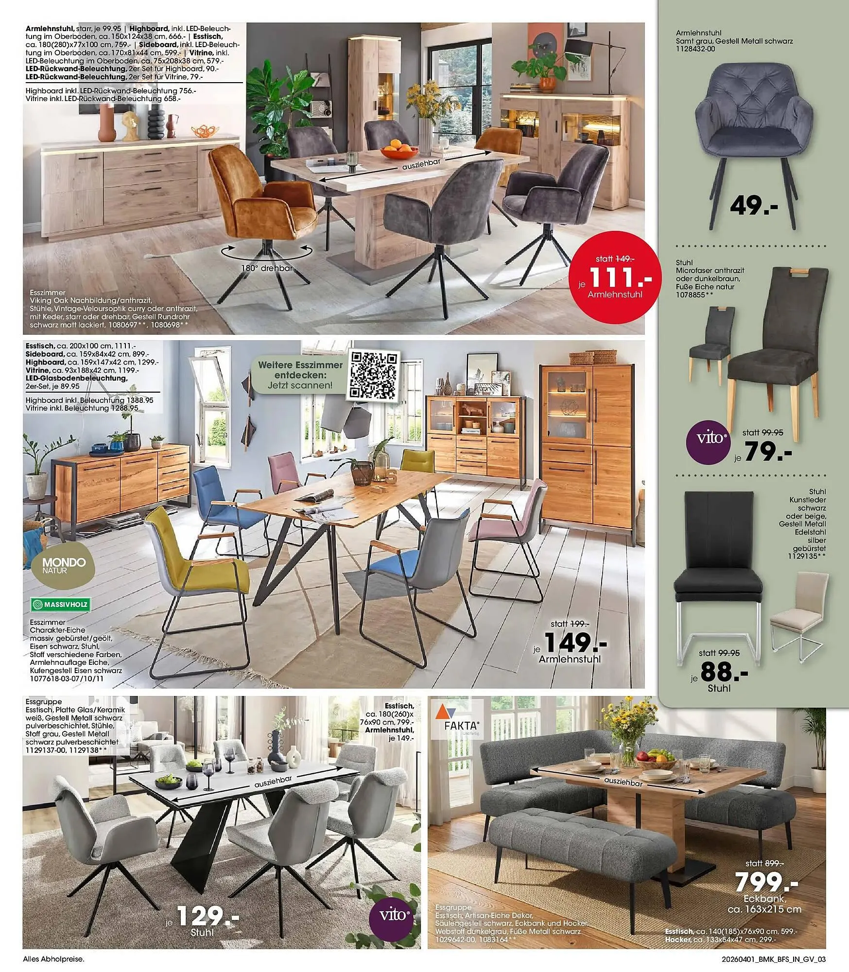 Möbel Martin Prospekt von 31. März bis 30. April 2026 - Prospekt seite 3