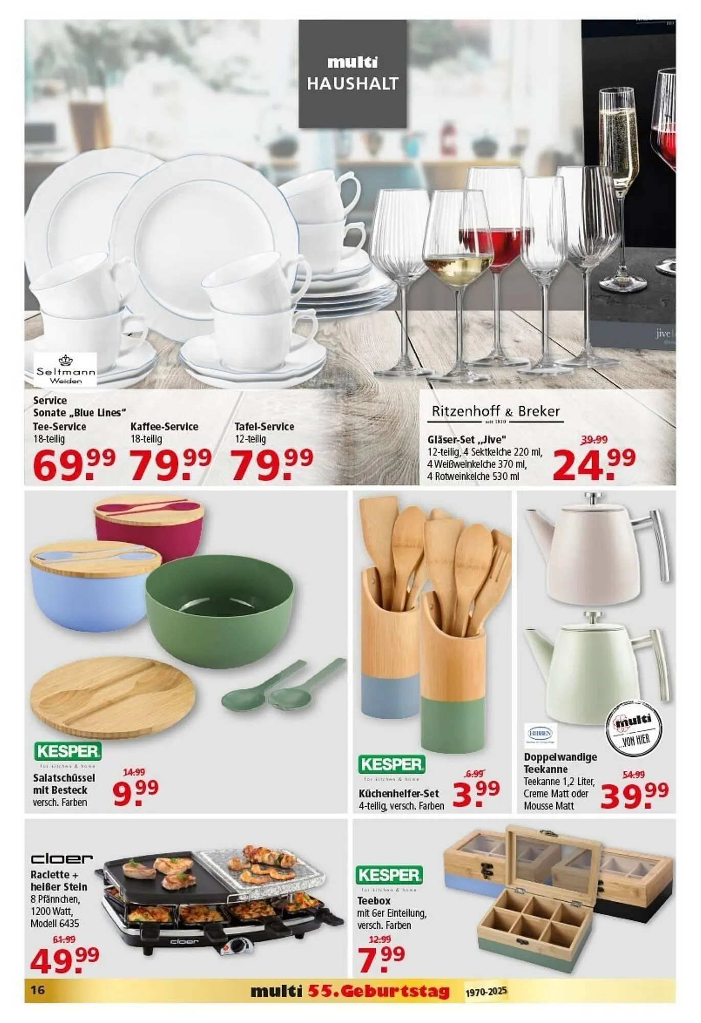 Multi Markt Prospekt von 17. November bis 22. November 2025 - Prospekt seite 16