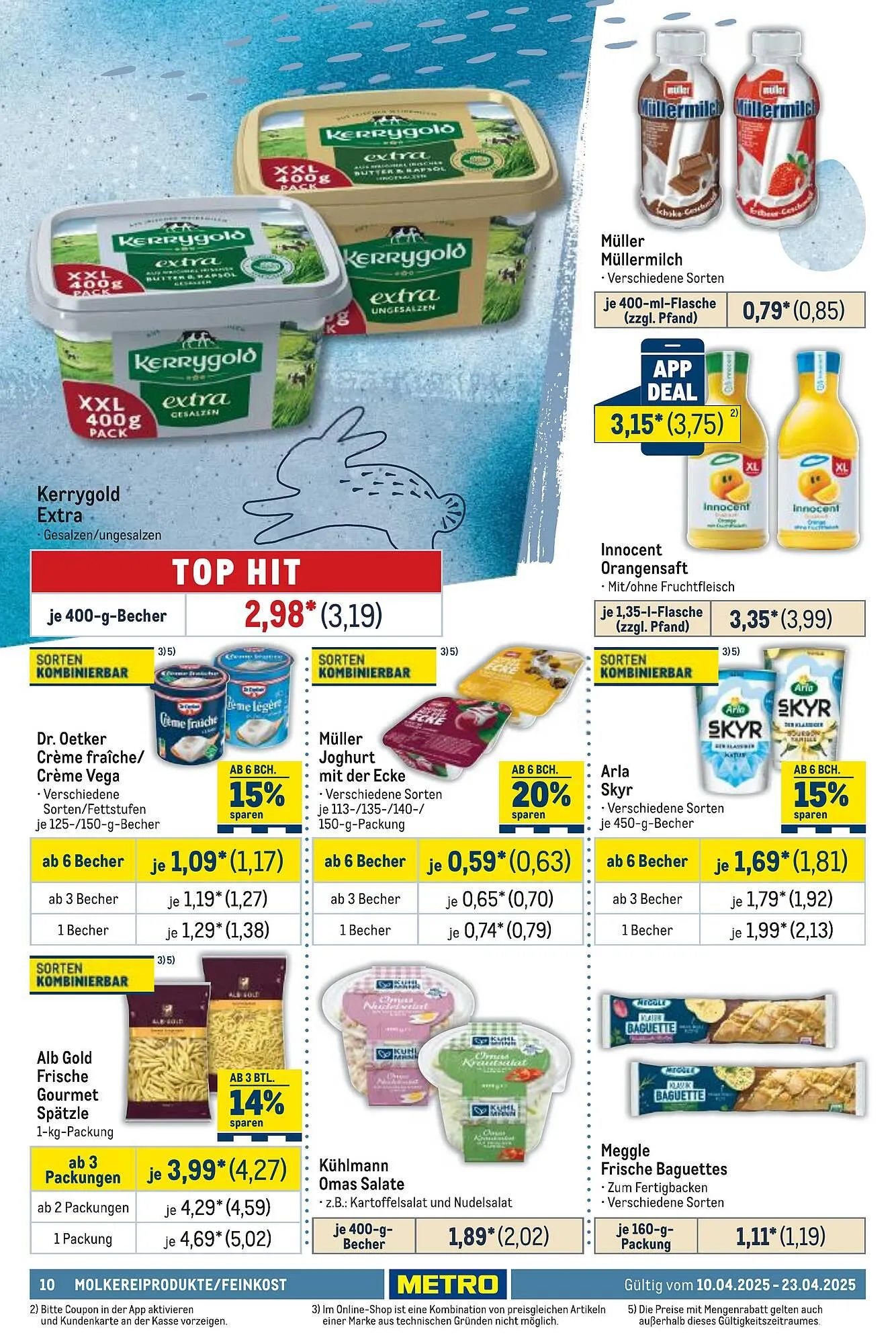 METRO Prospekt von 10. April bis 23. April 2025 - Prospekt seite 10