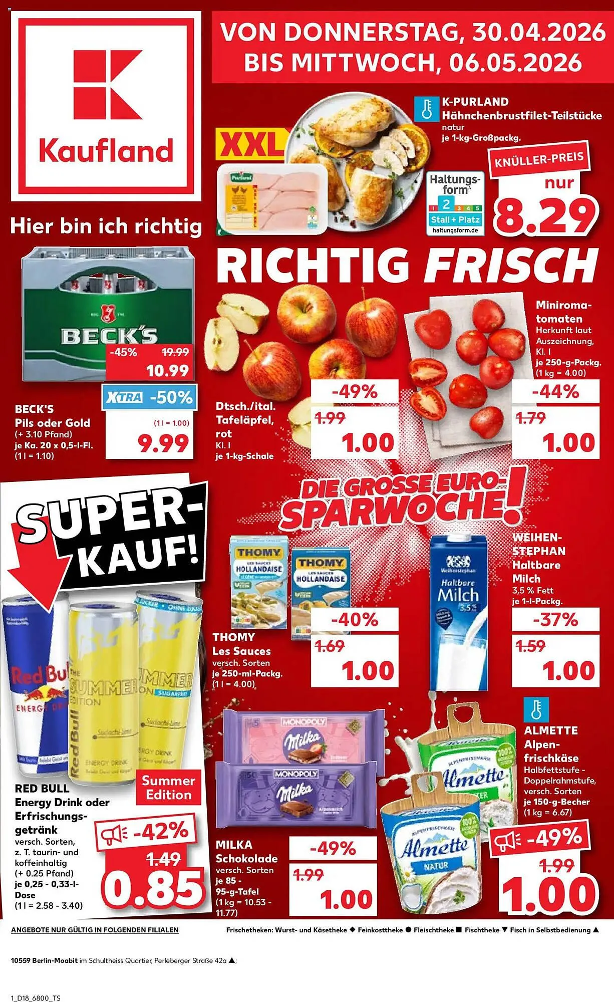 Kaufland Prospekt von 30. April bis 6. Mai 2026 - Prospekt seite 1