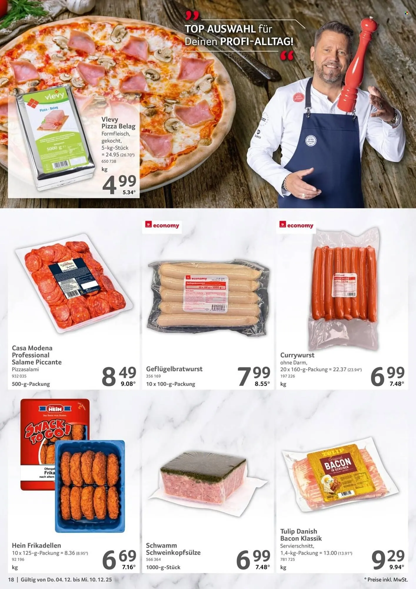 Selgros Prospekt von 4. Dezember bis 10. Dezember 2025 - Prospekt seite 18