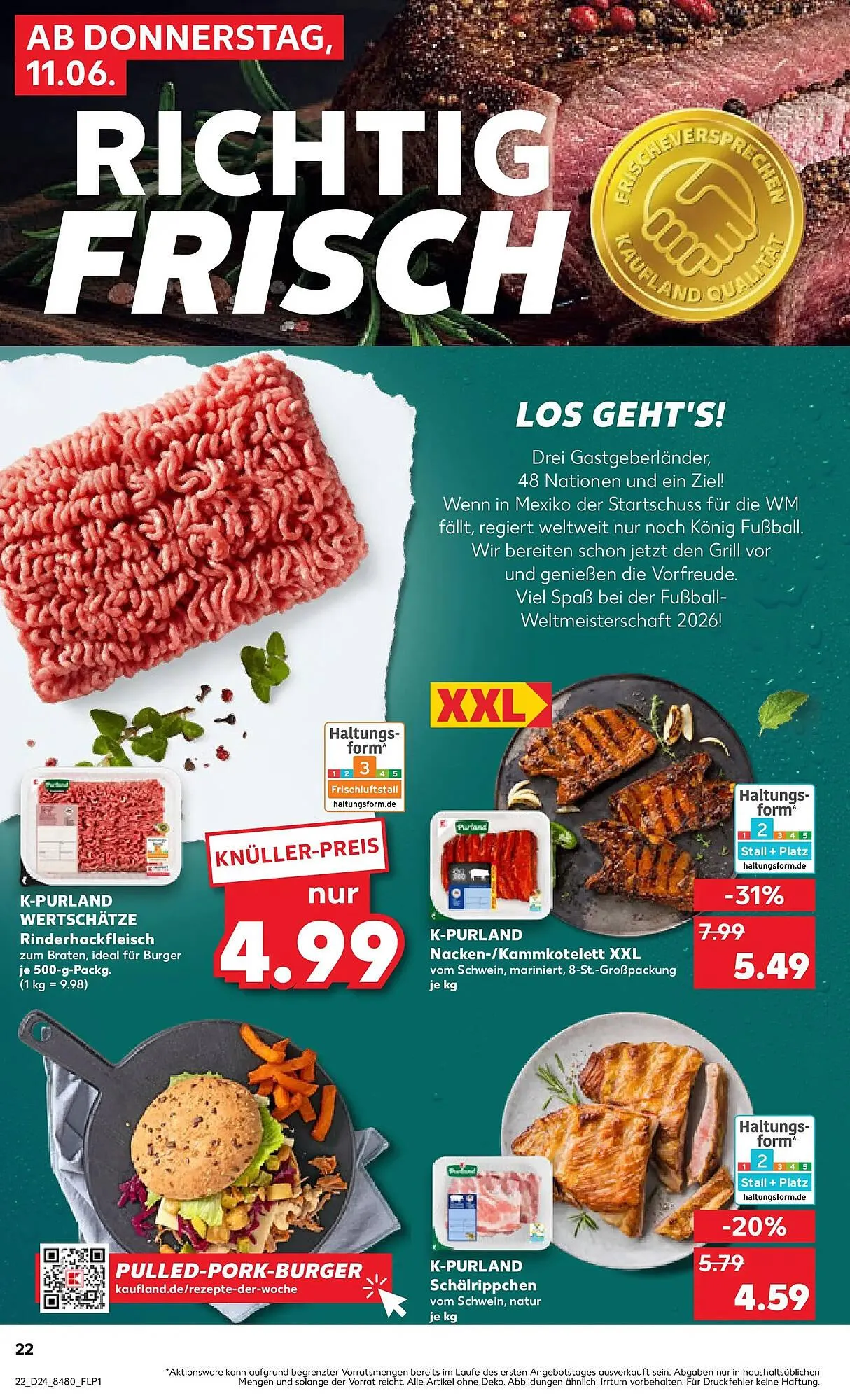 Kaufland Prospekt von 11. Juni bis 17. Juni 2026 - Prospekt seite 22