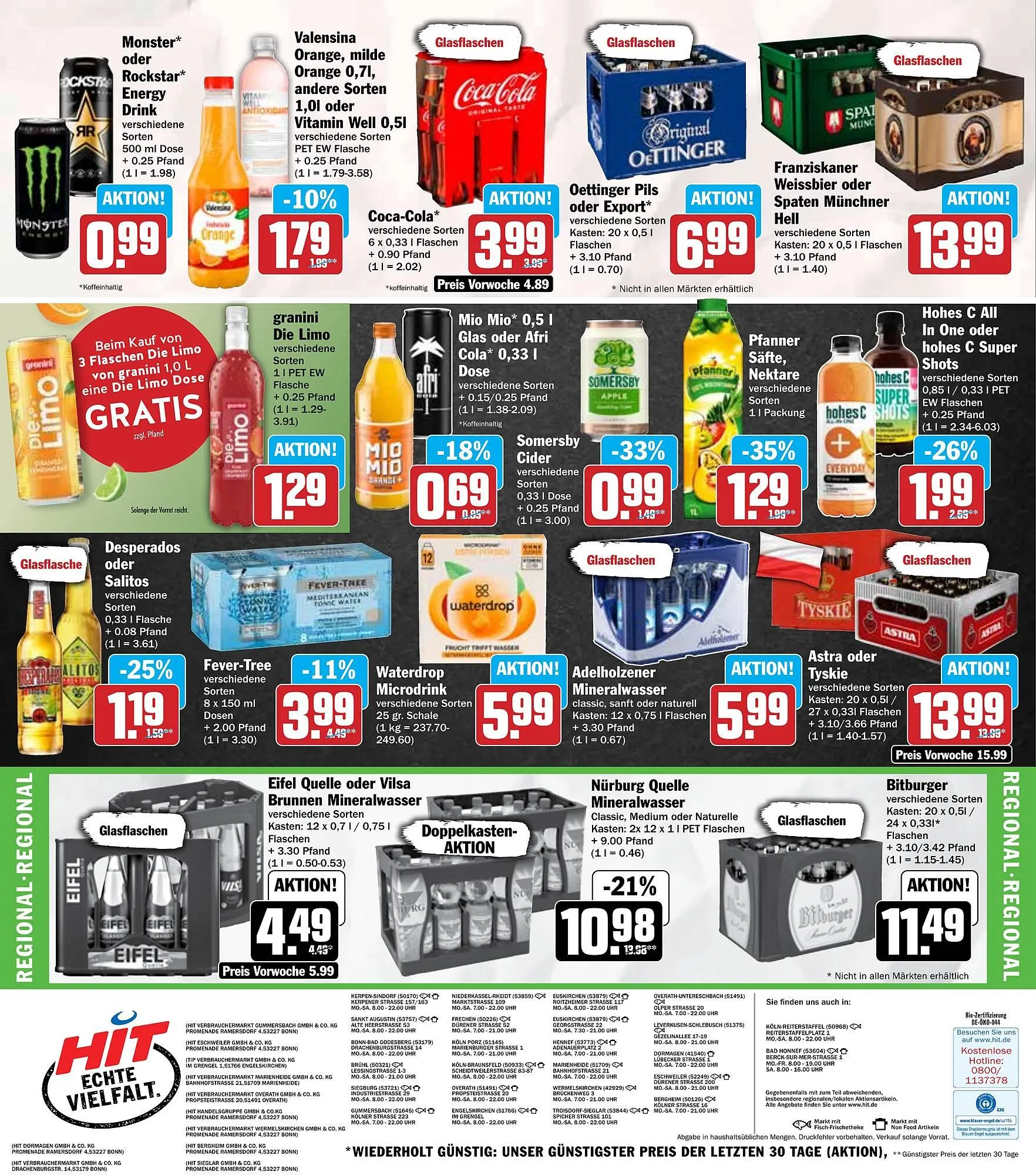 Hit Prospekt von 4. August bis 9. August 2025 - Prospekt seite 19