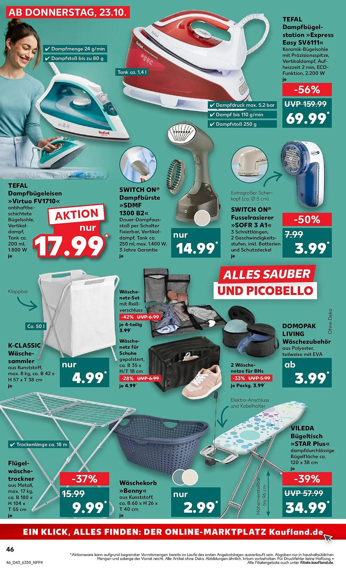 Kaufland Prospekt von 26. Oktober bis 29. Oktober 2025 - Prospekt seite 46