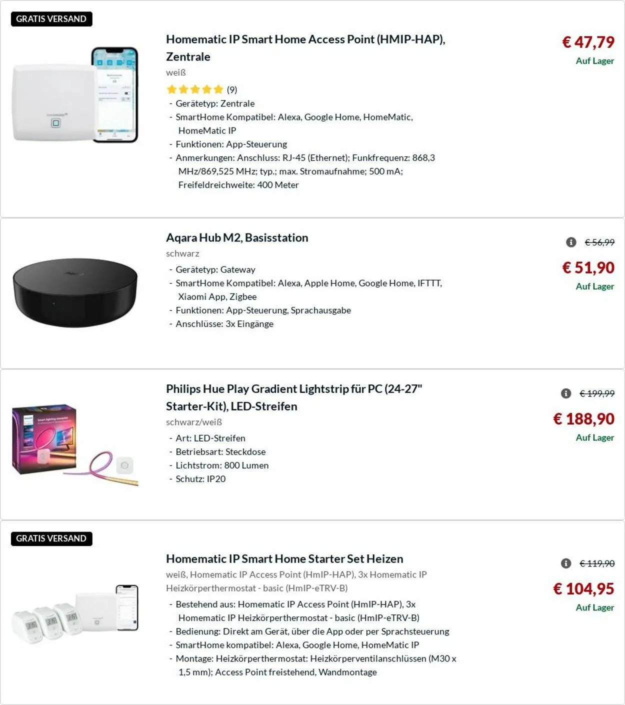 Alternate von 24. März bis 2. April 2025 - Prospekt seite 106