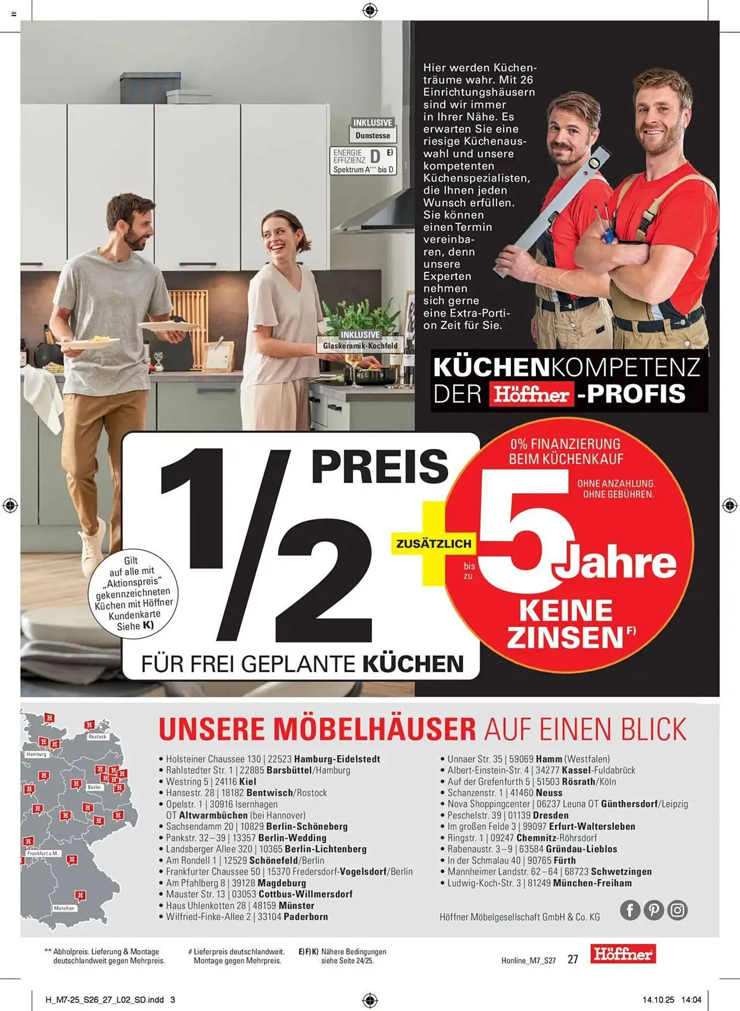 Höffner Prospekt von 15. Oktober bis 28. Oktober 2025 - Prospekt seite 27