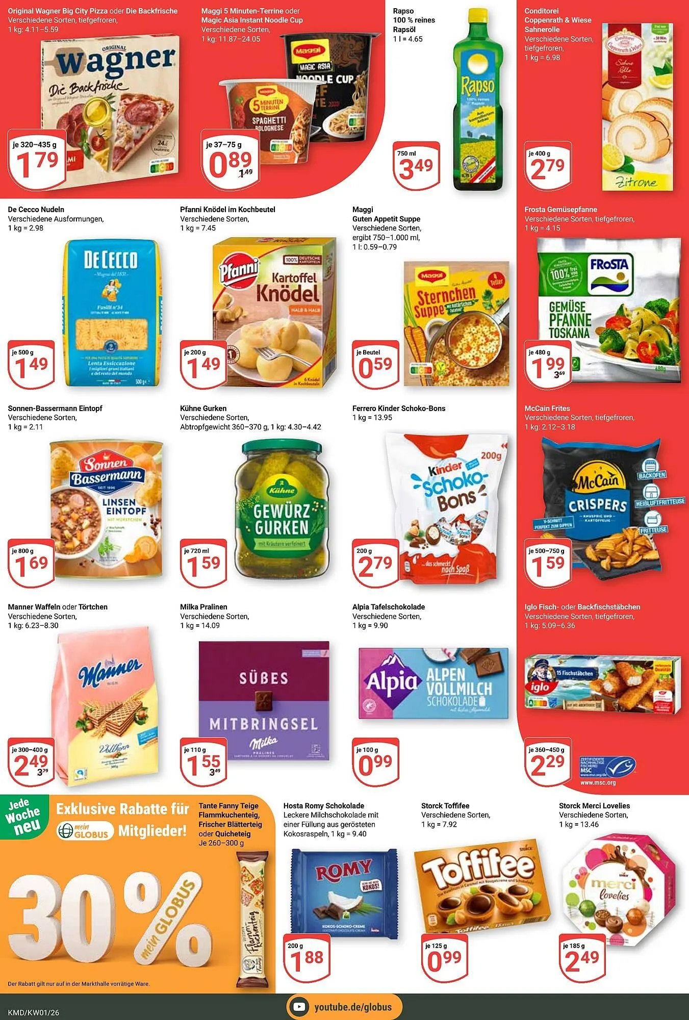 Globus Prospekt von 29. Dezember bis 3. Januar 2026 - Prospekt seite 7