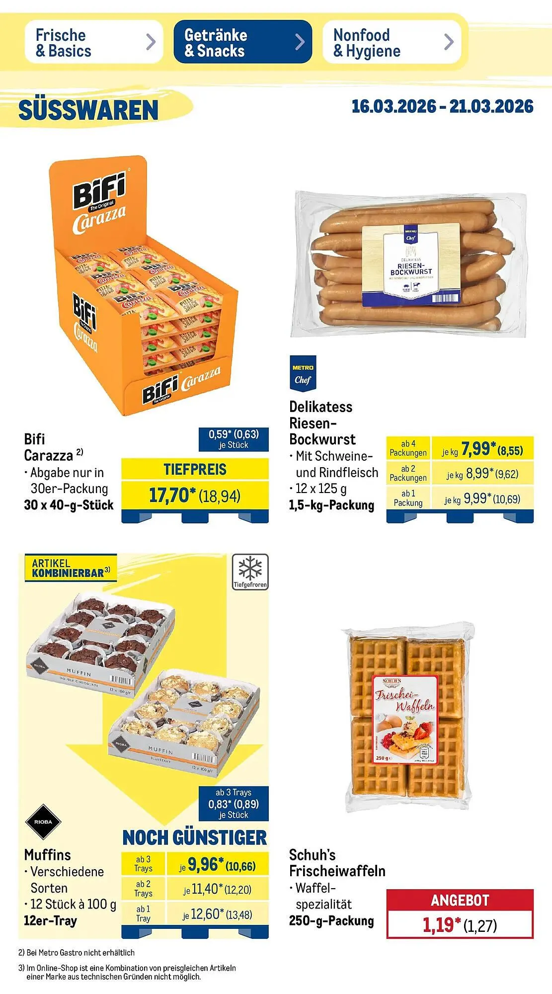 METRO Prospekt von 15. März bis 21. März 2026 - Prospekt seite 43
