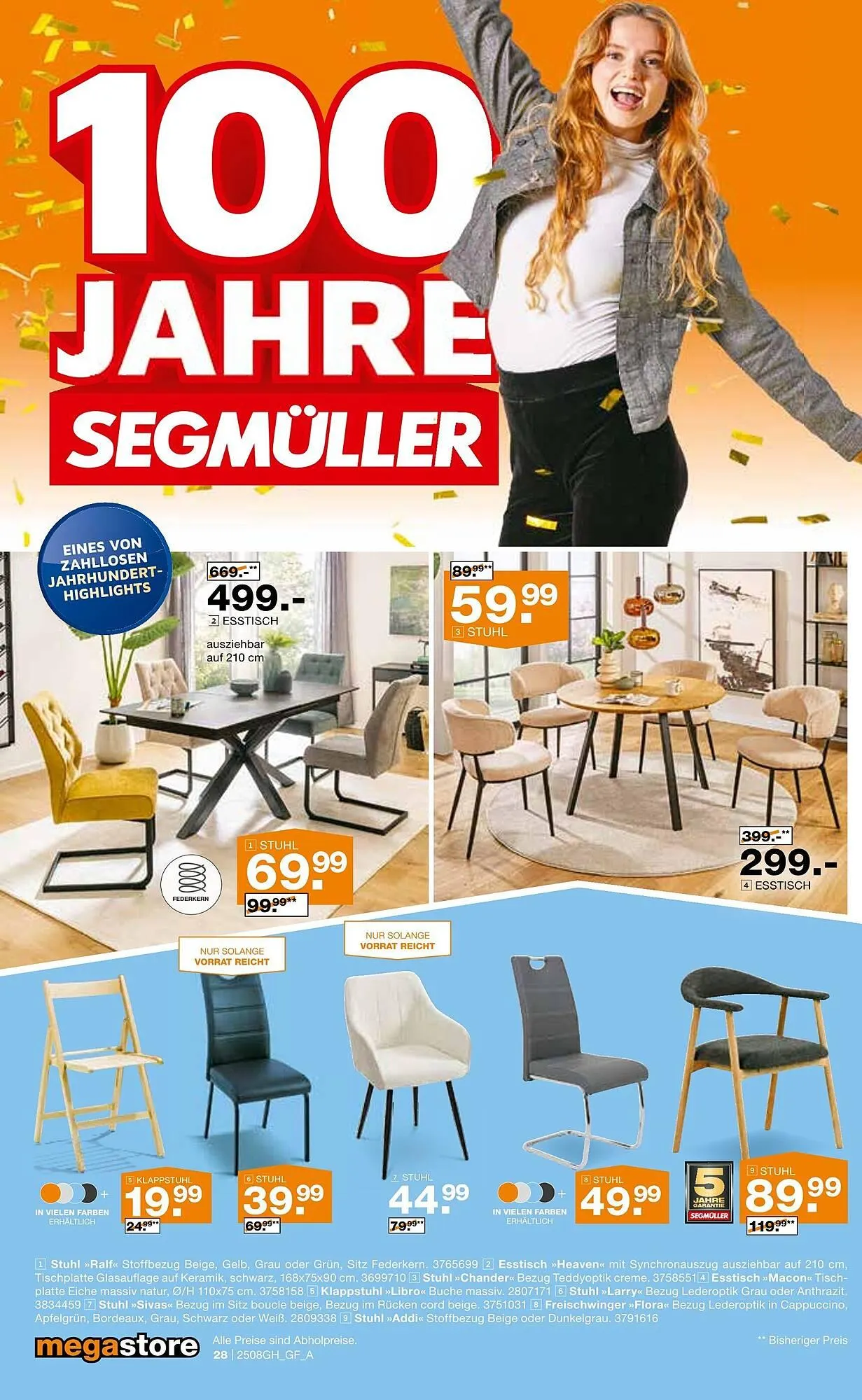 Segmüller Prospekt von 23. August bis 21. September 2025 - Prospekt seite 44